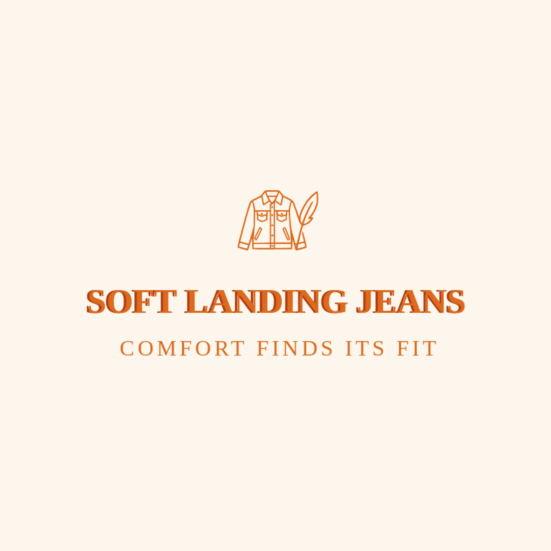 Soft Landing Jeans logo for denim