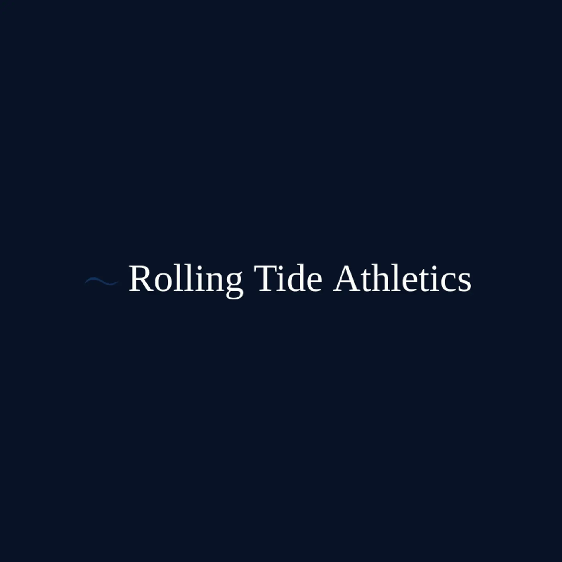 Rolling Tide Athletics logo for tide