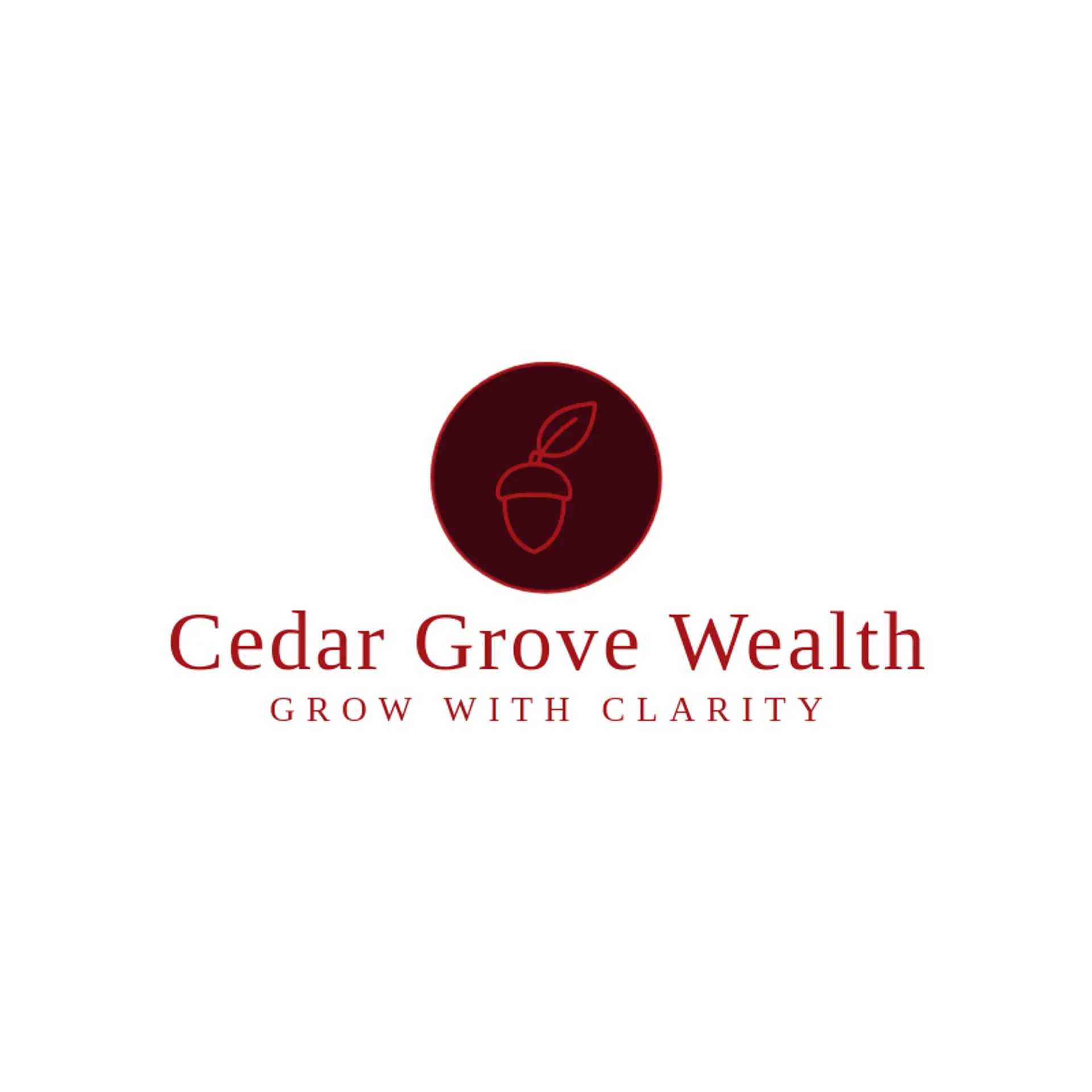 Cedar Grove Wealth logo for investment