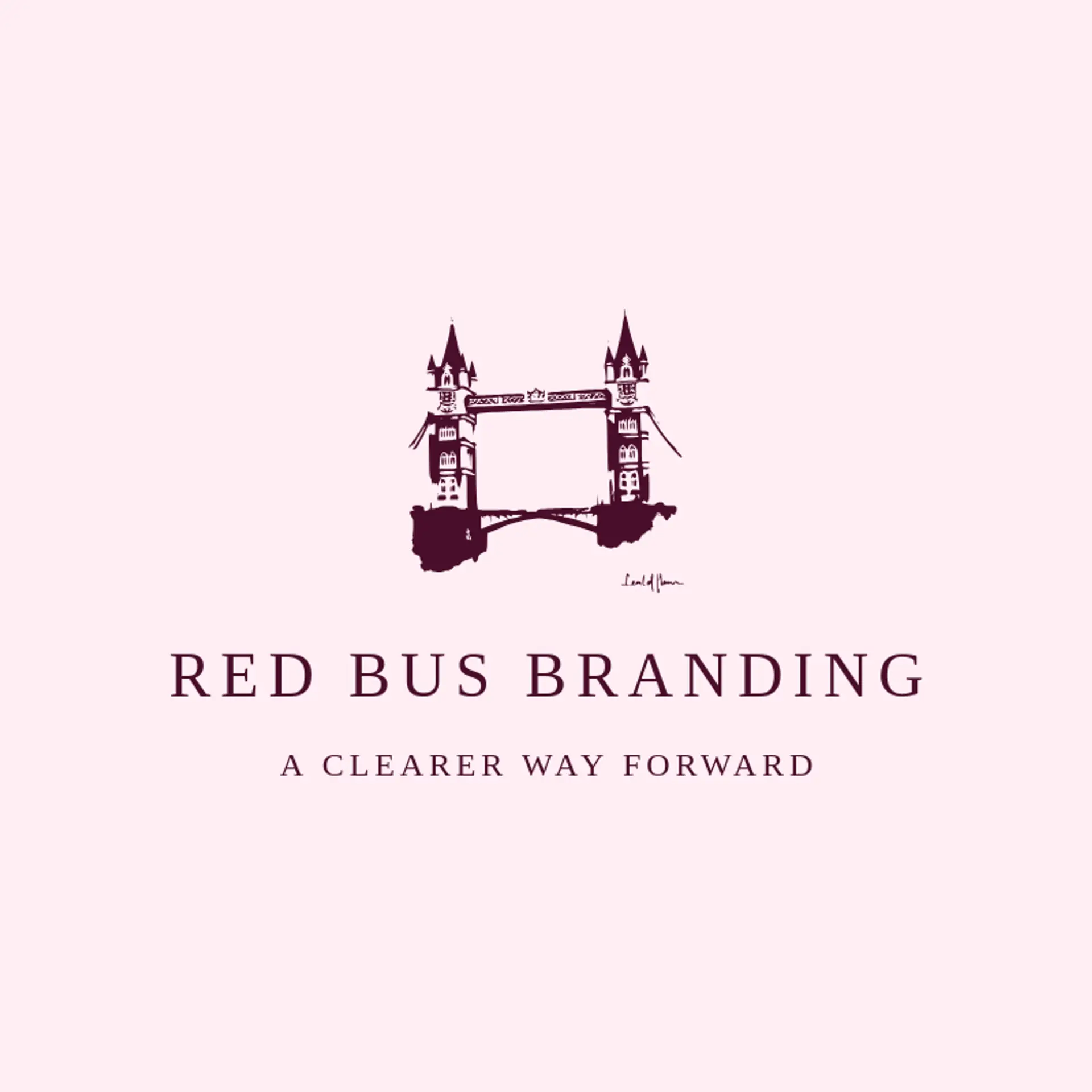 Red Bus Branding logo for london