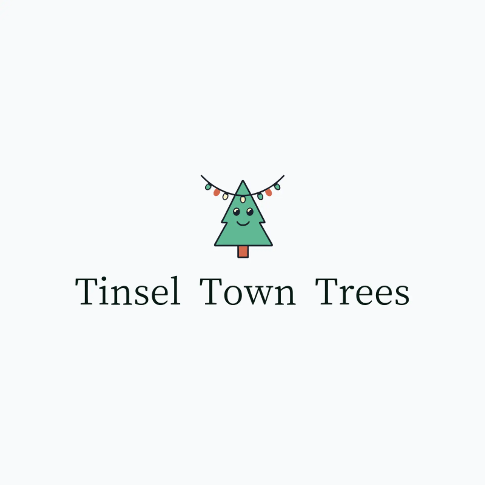 Tinsel Town Trees logo for christmas tree