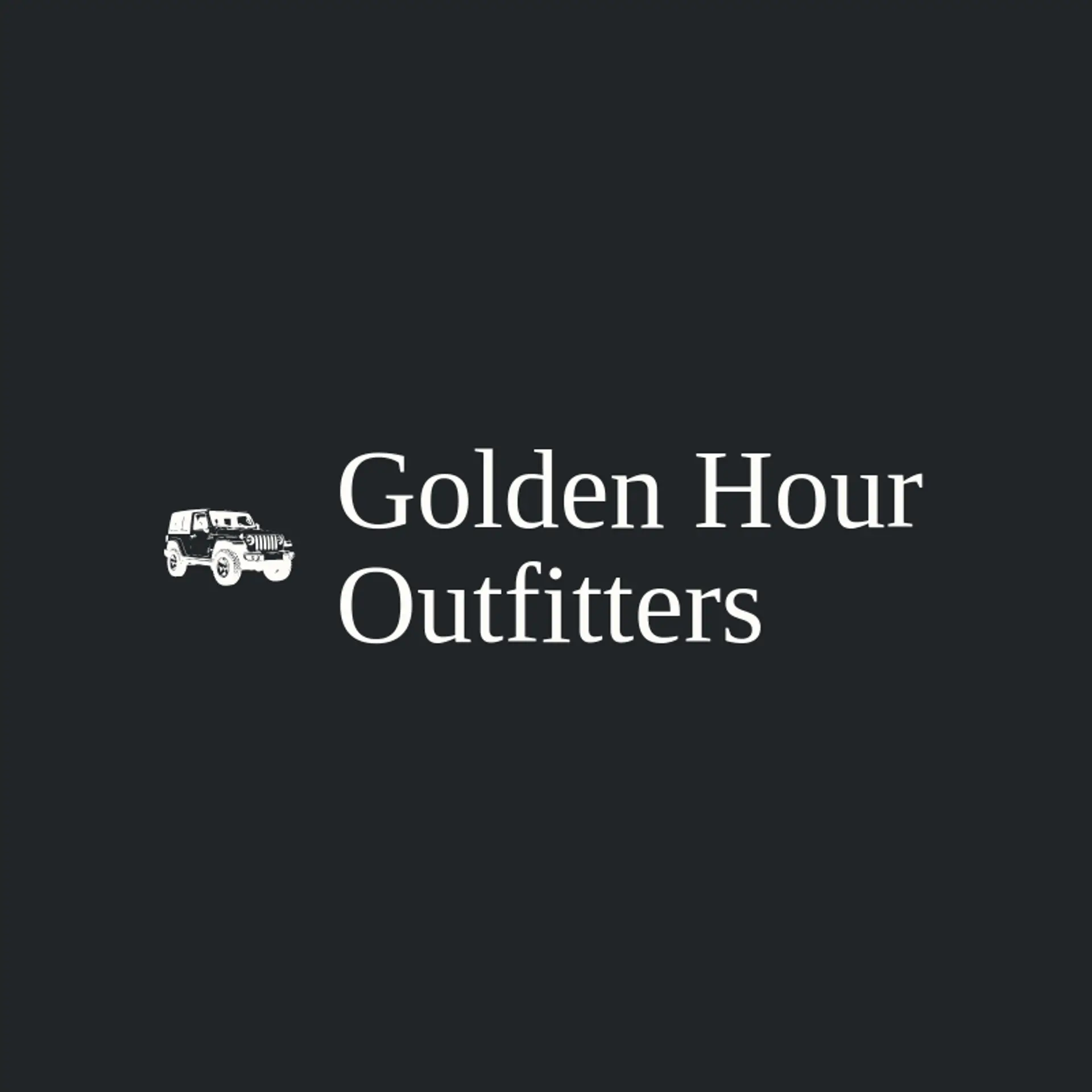 Golden Hour Outfitters logo for wrangler