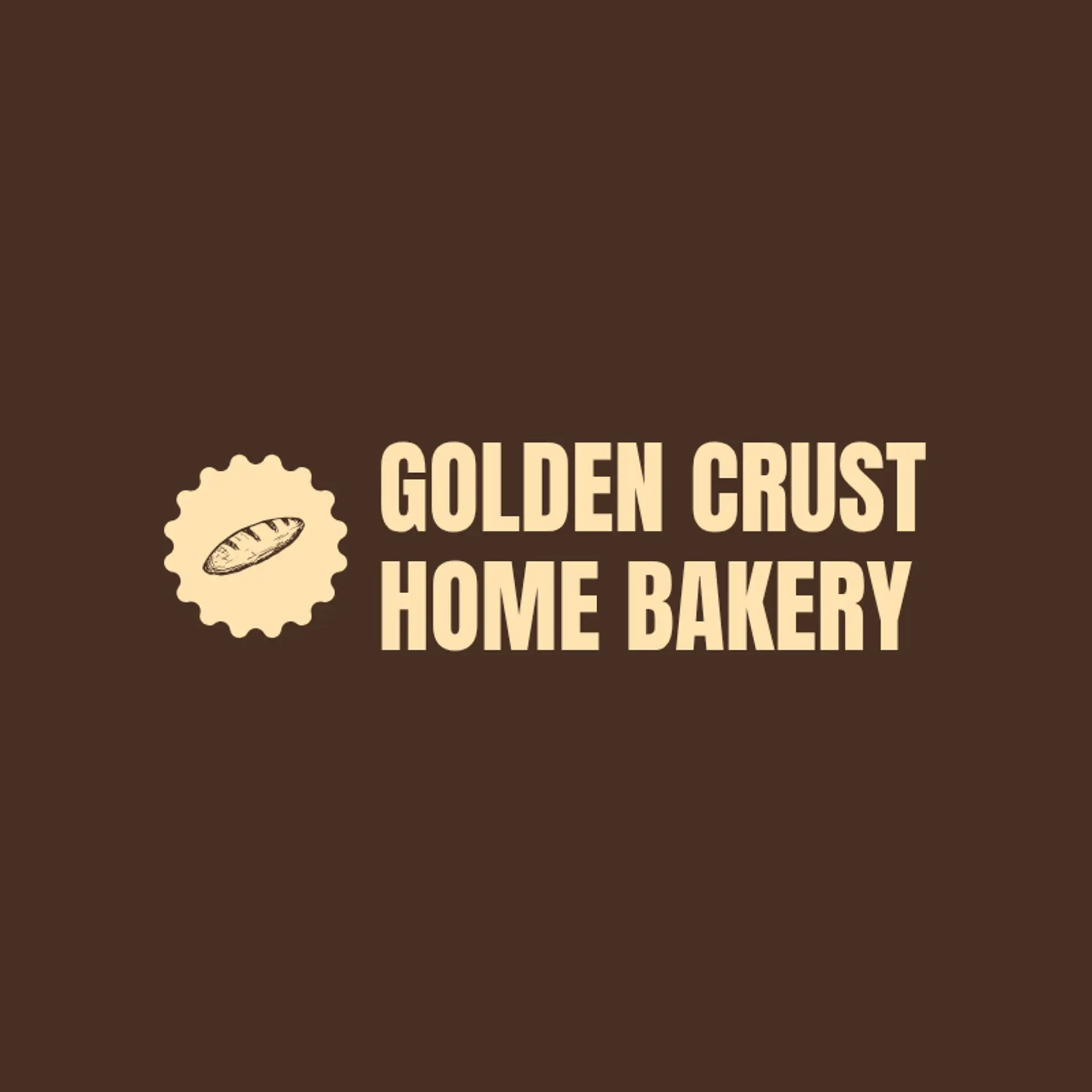 Cozy Crust Bakery logo for home bakery