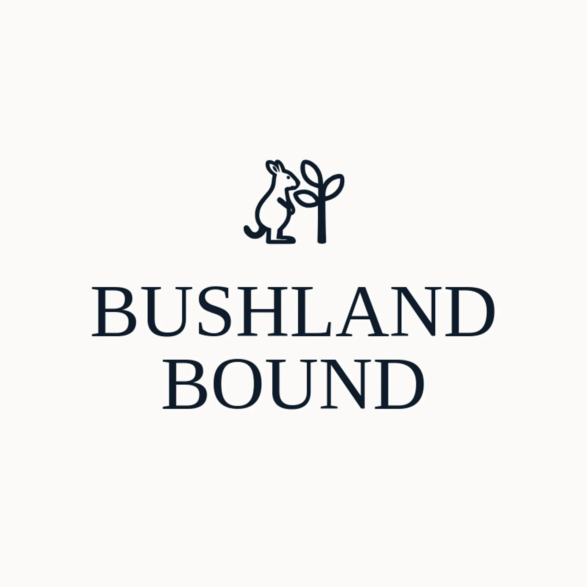 Bushland Bound logo for kangaroo