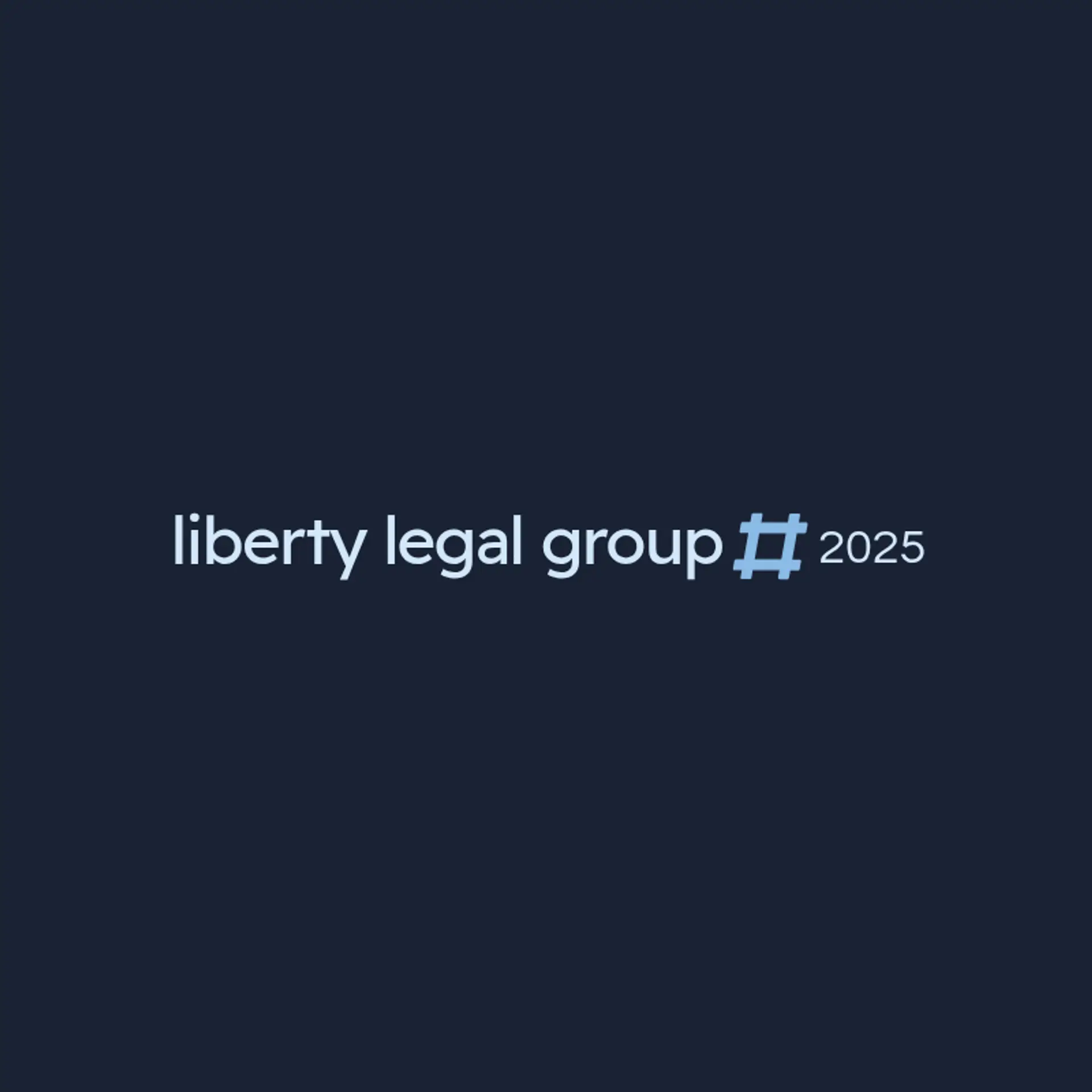 Liberty Legal Group logo for law