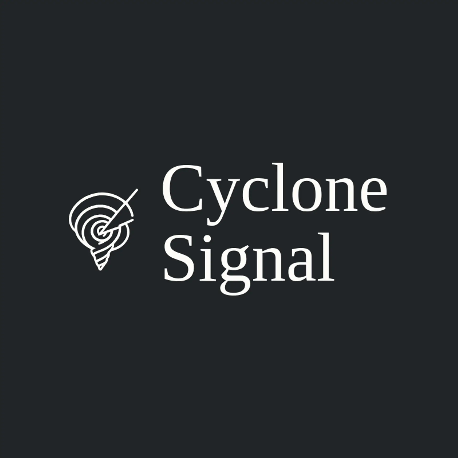 Cyclone Signal logo for weather