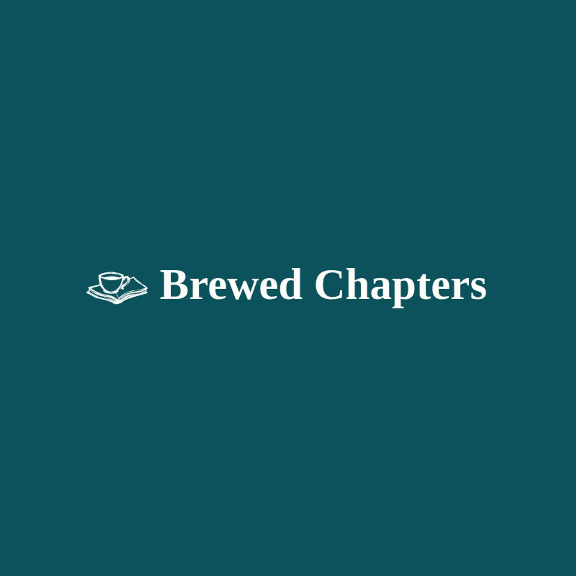Brewed Chapters logo for book club