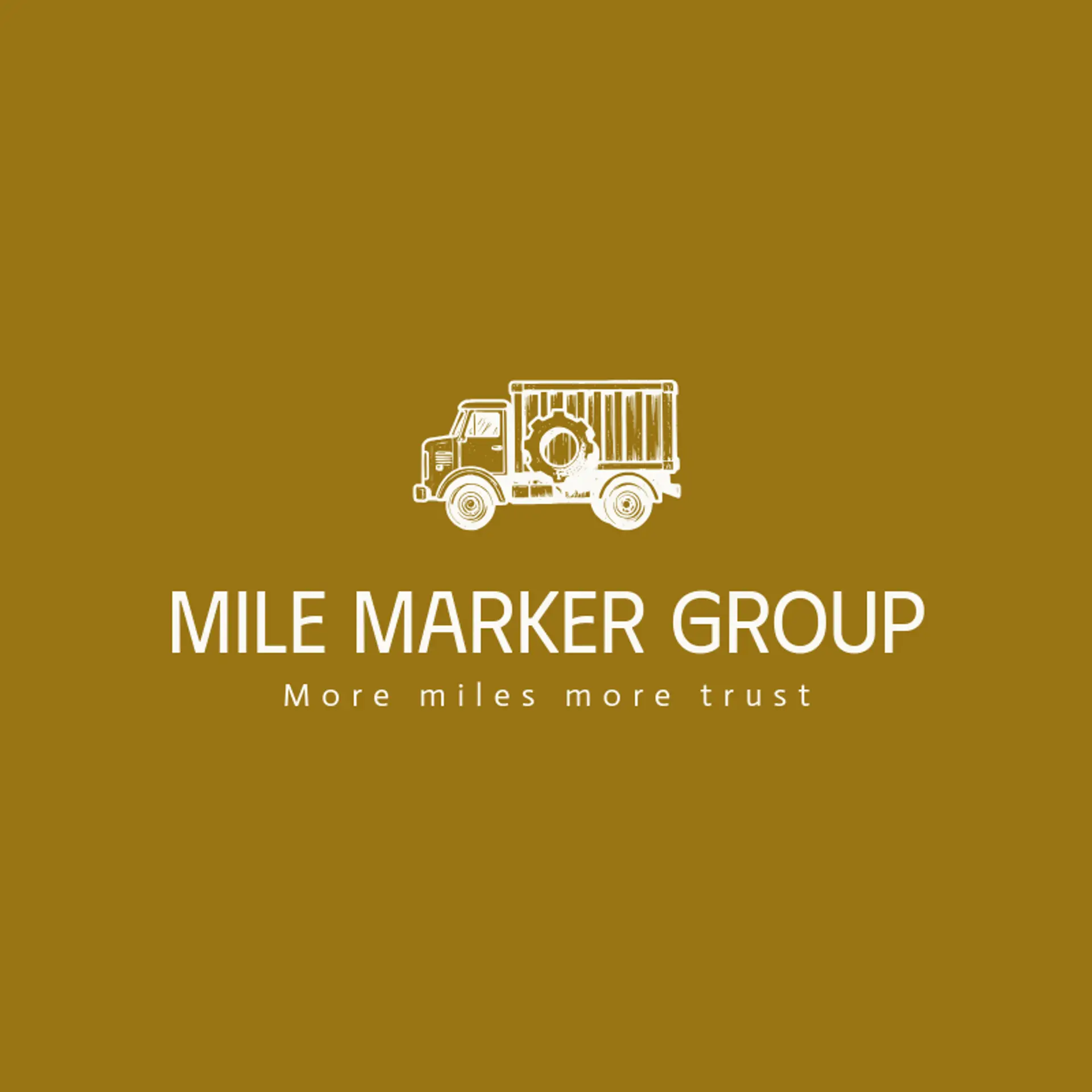 Mile Marker Group logo for truck