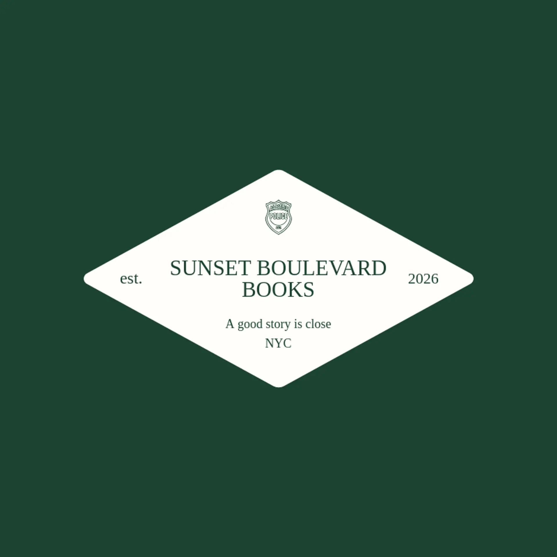 Sunset Boulevard Books logo for los angeles