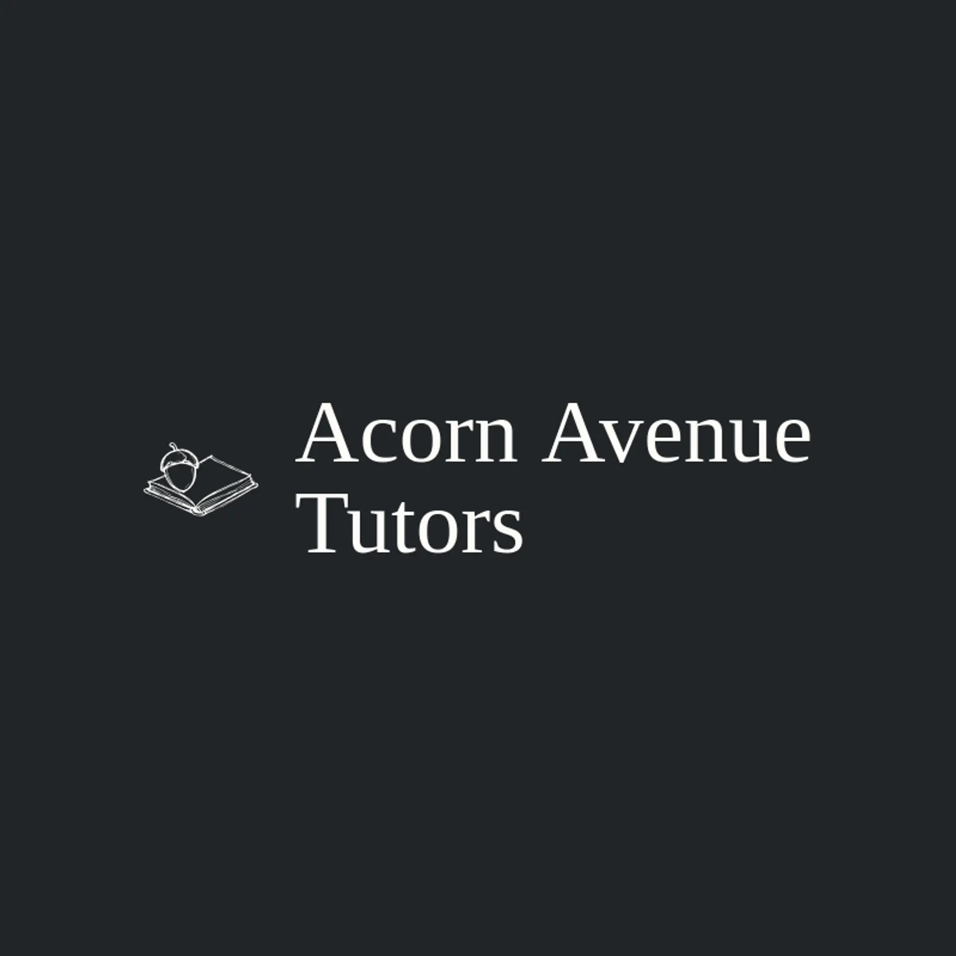 Acorn Avenue Tutors logo for tutoring