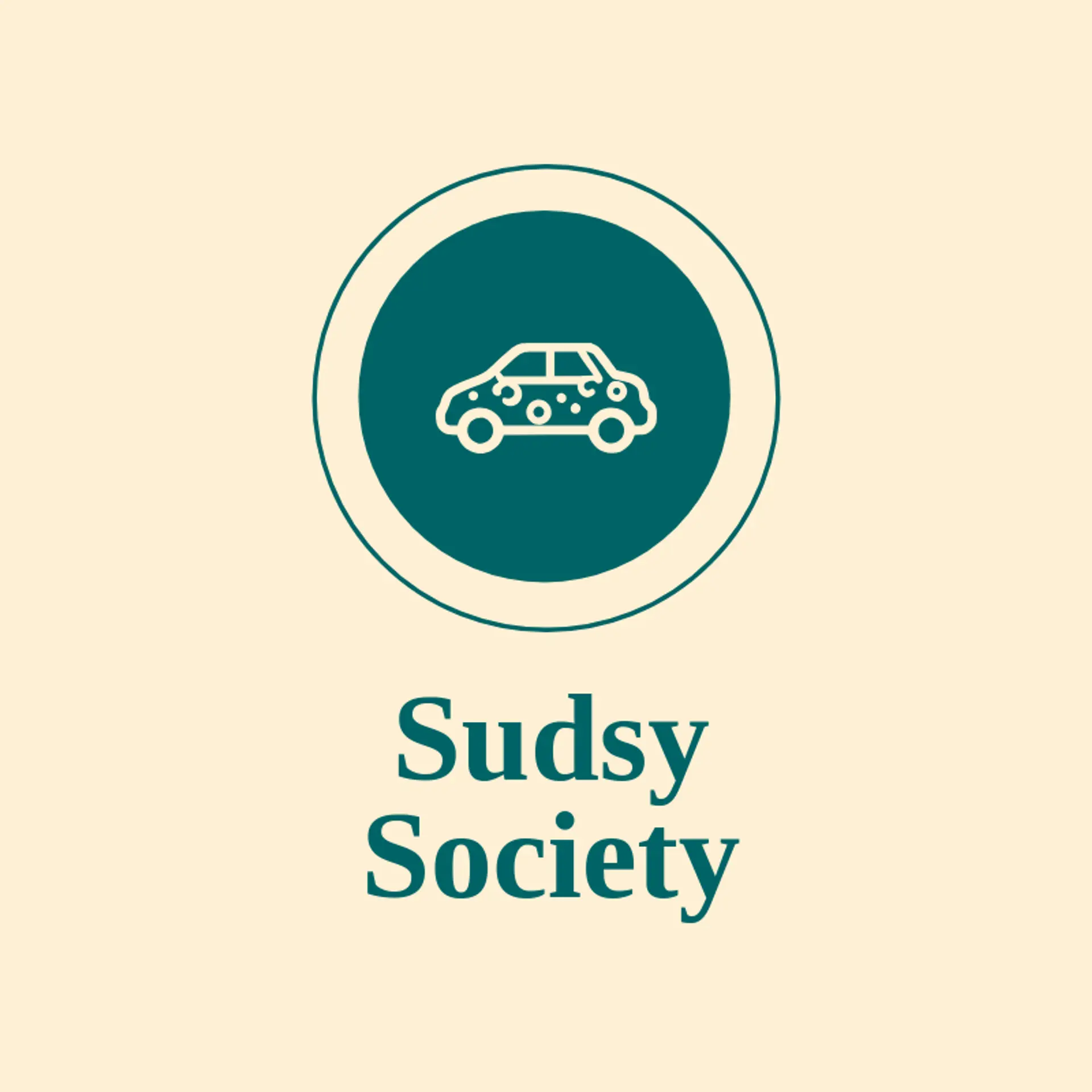 Sudsy Society logo for mobile detailing