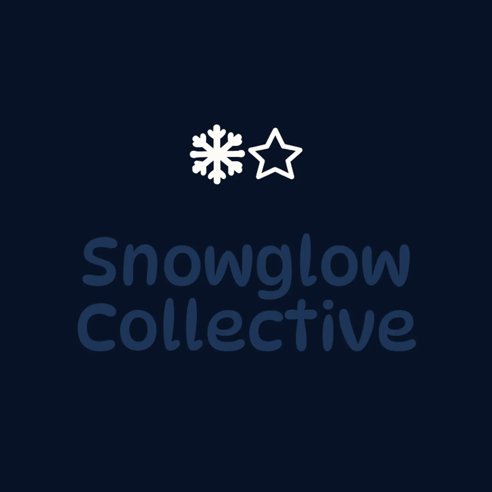 Snowglow Collective logo for christmas
