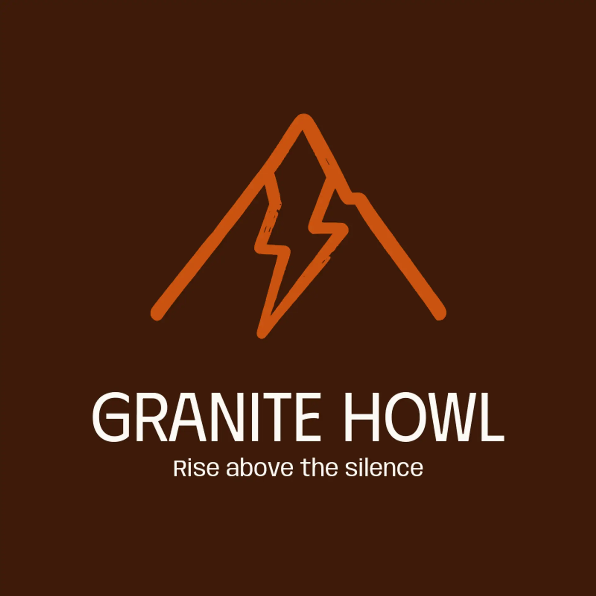 Granite Howl logo for metal band