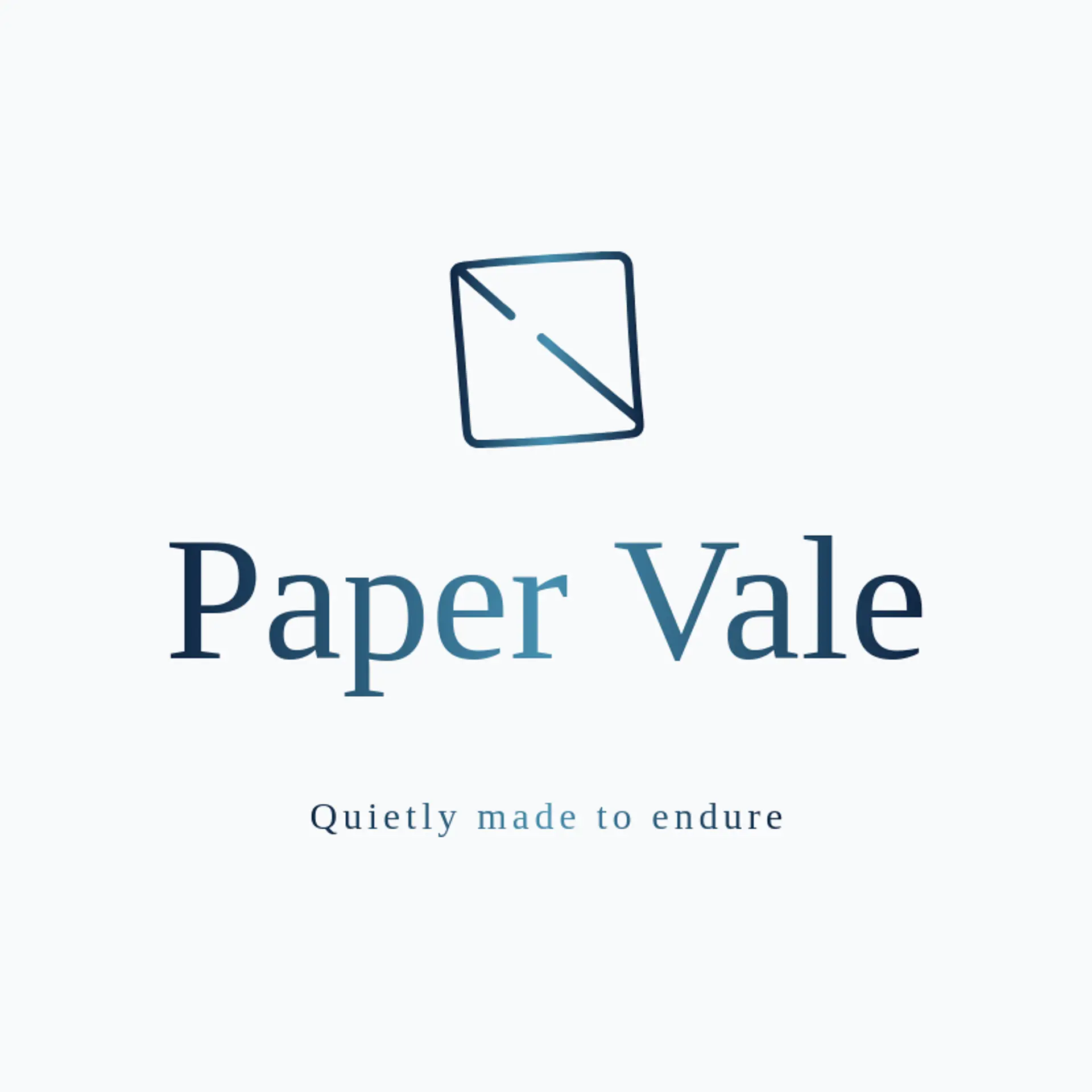Paper Vale logo for paper