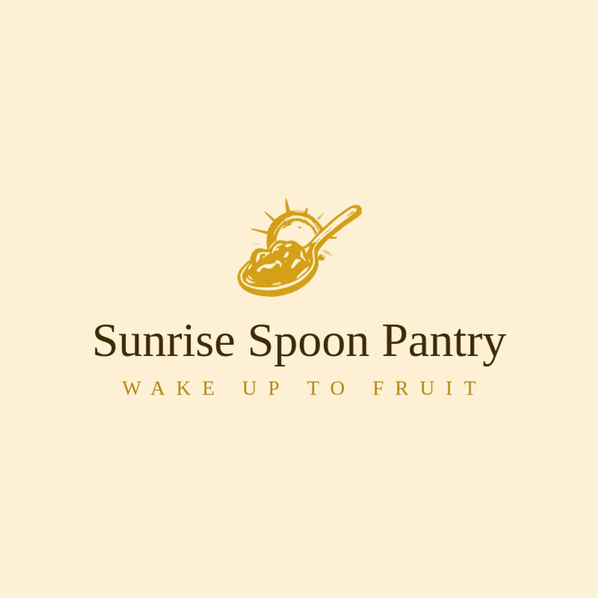 Sunrise Spoon Pantry logo for jelly