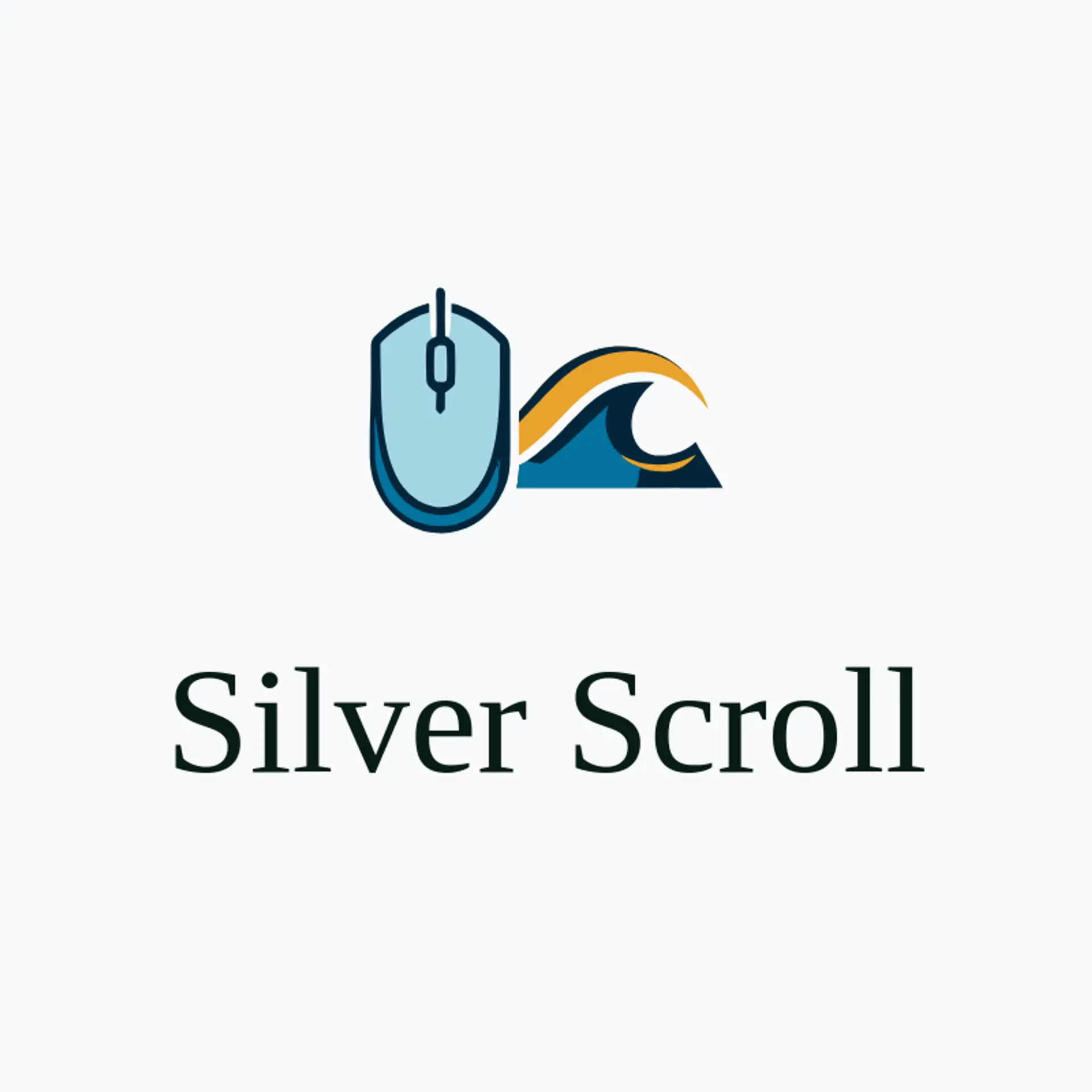 Silver Scroll logo for mouse