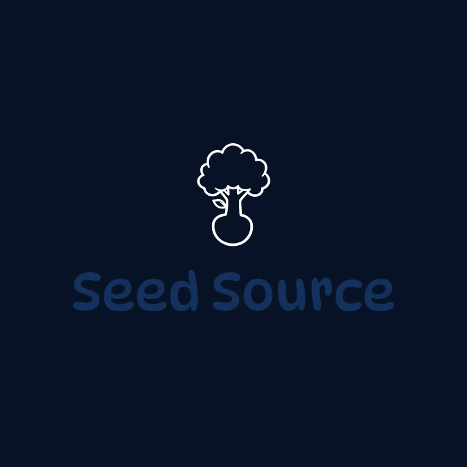 Seed Source logo for tree