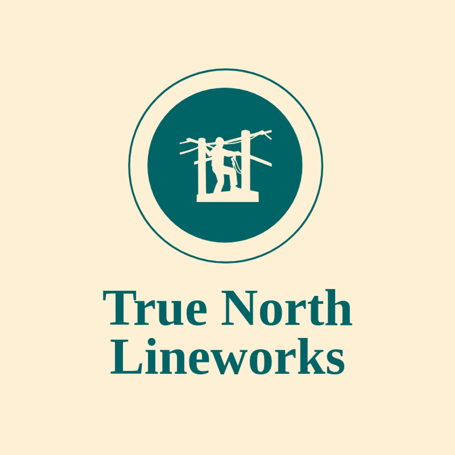 True North Lineworks logo for lineman