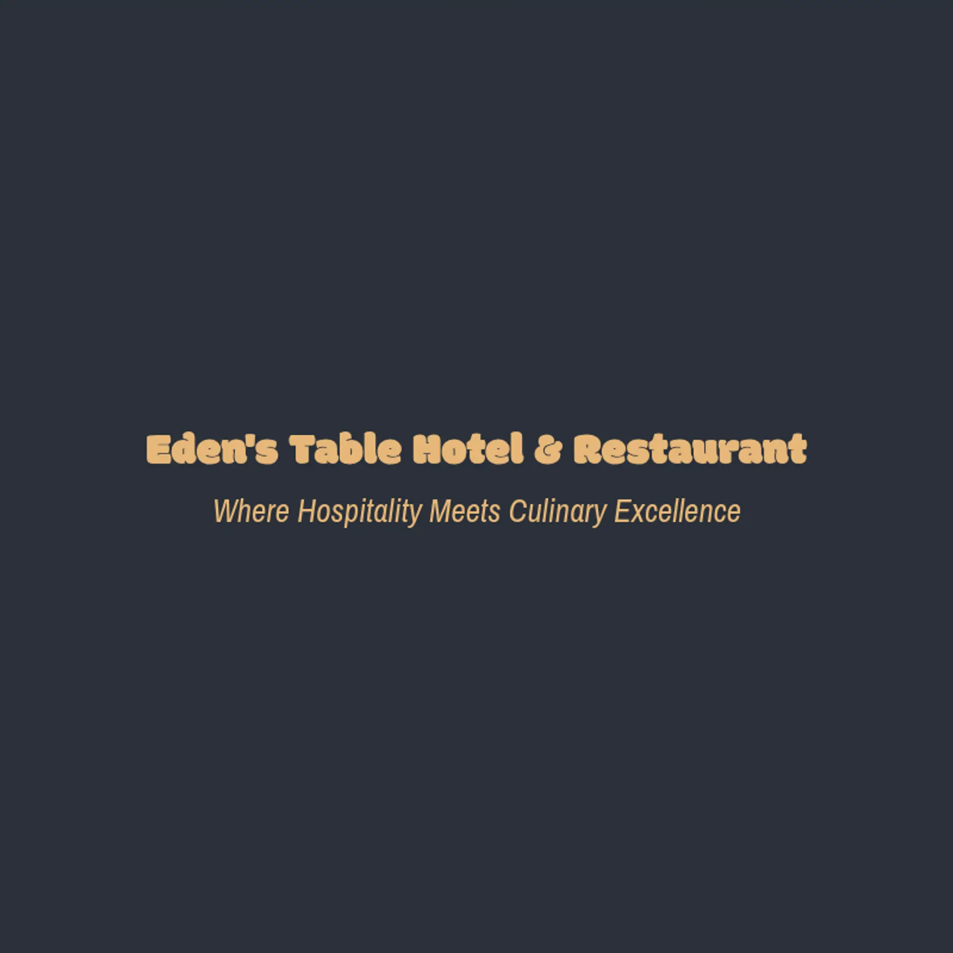 Midnight Bistro & Suites logo for hotel restaurant