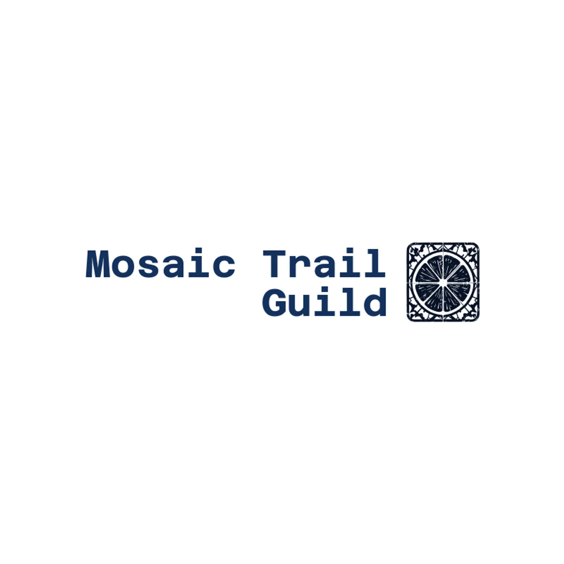 Mosaic Trail Guild logo for spanish