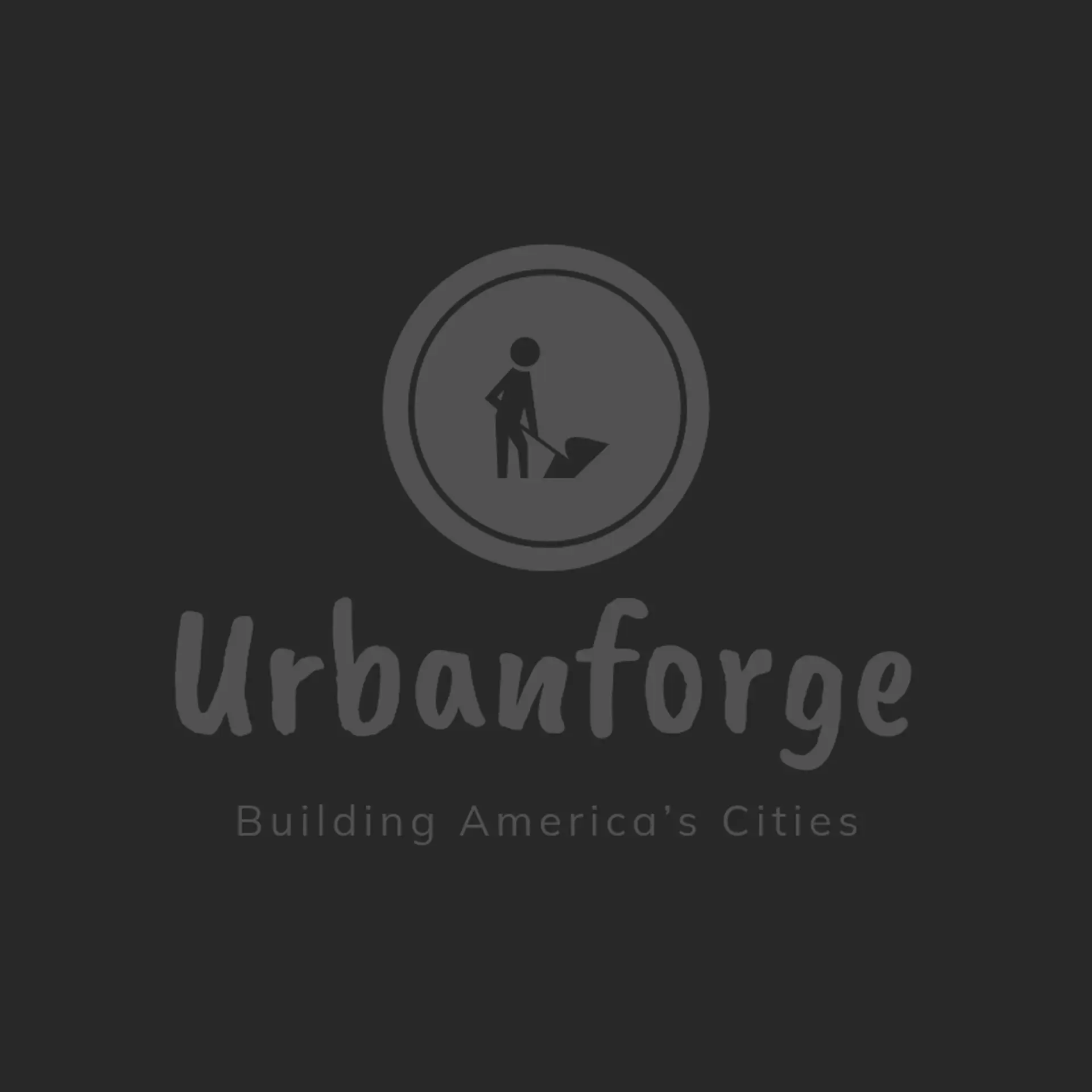 UrbanForge logo for commercial construction
