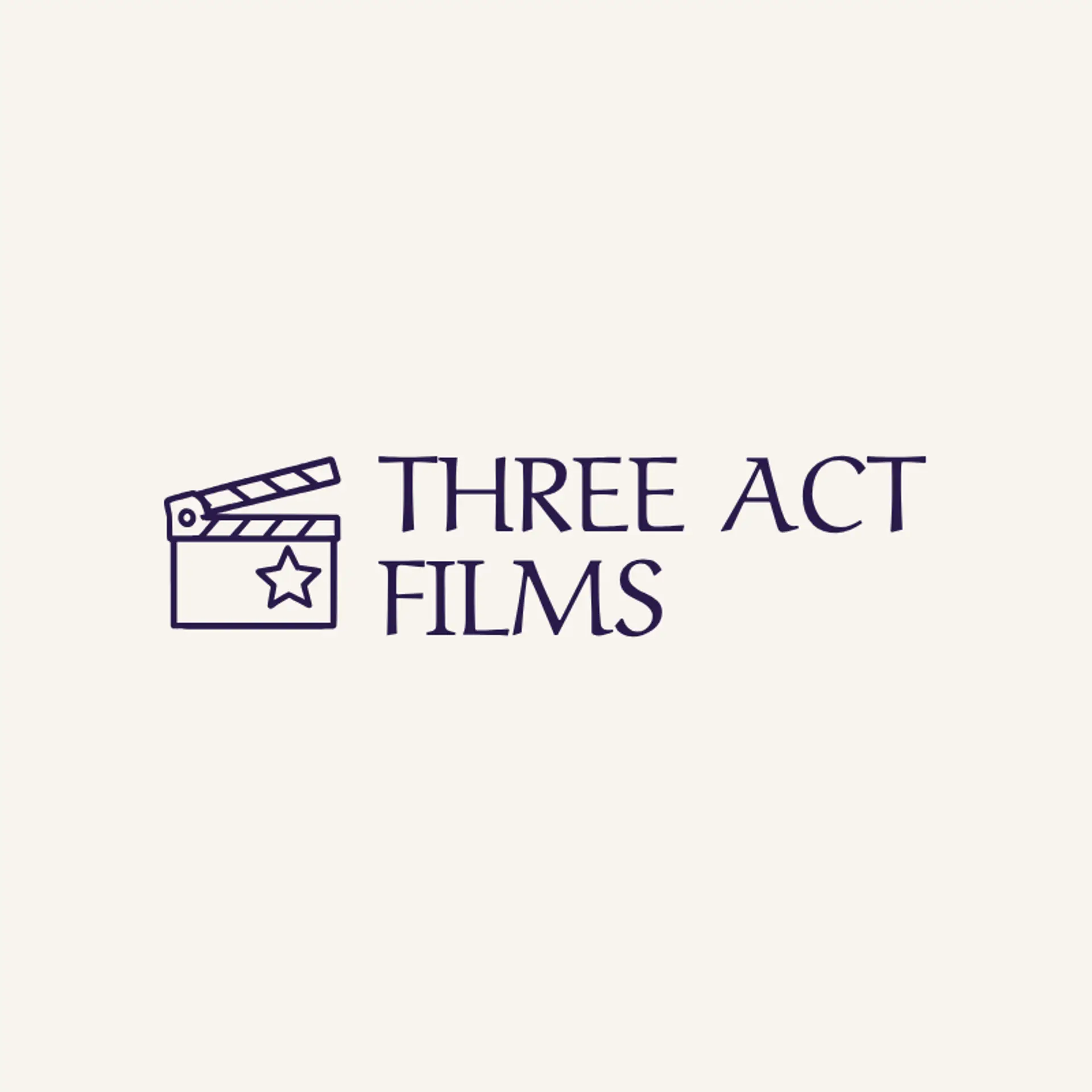 Three Act Films logo for drama
