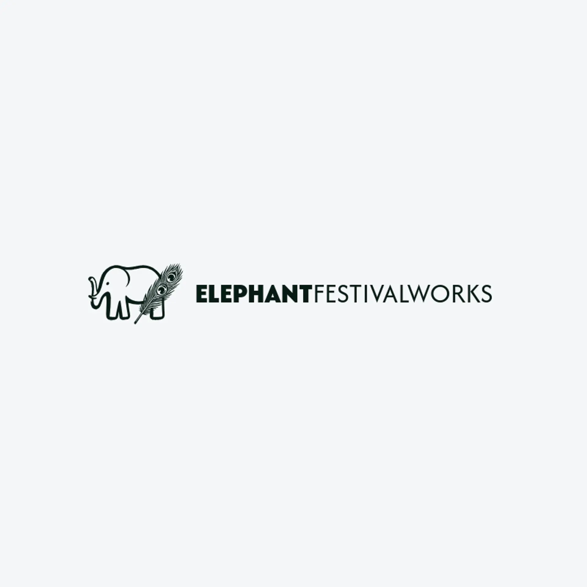 Elephant Festival Works logo for hindu