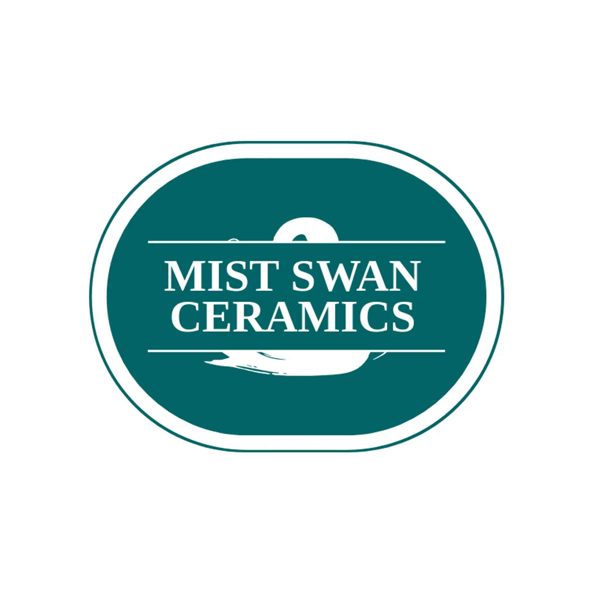 Mist Swan Ceramics logo for swan