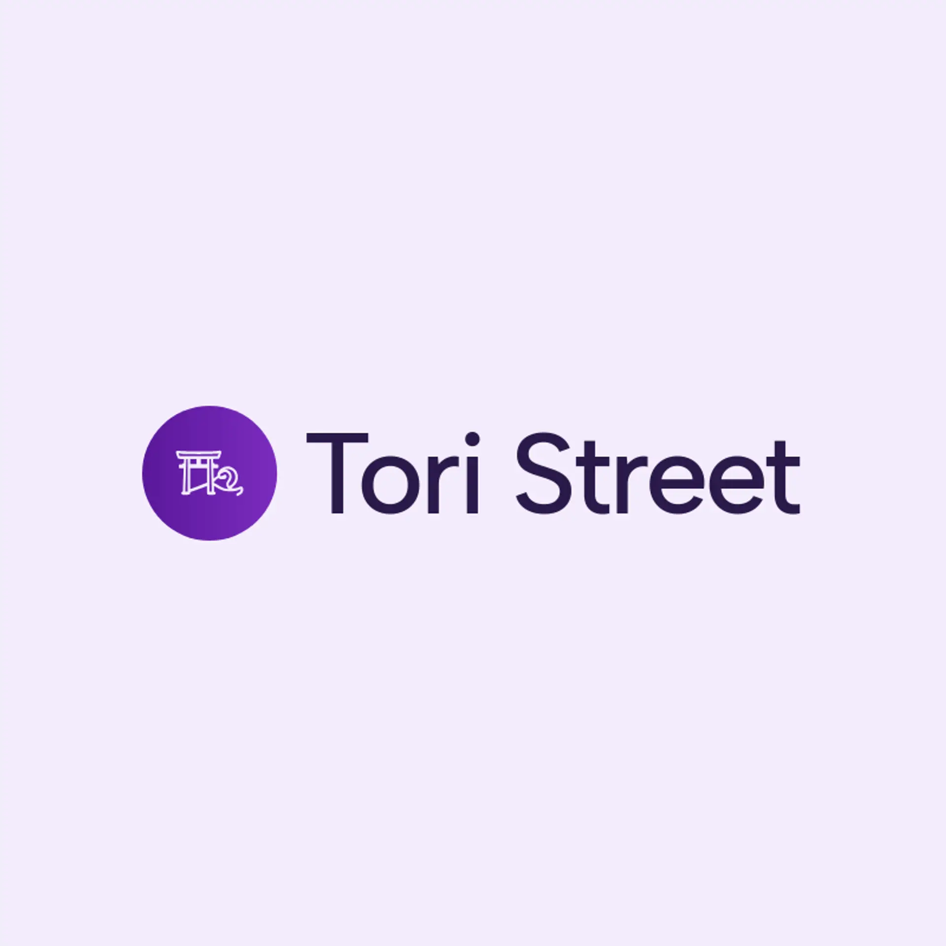Tori Street logo for japanese