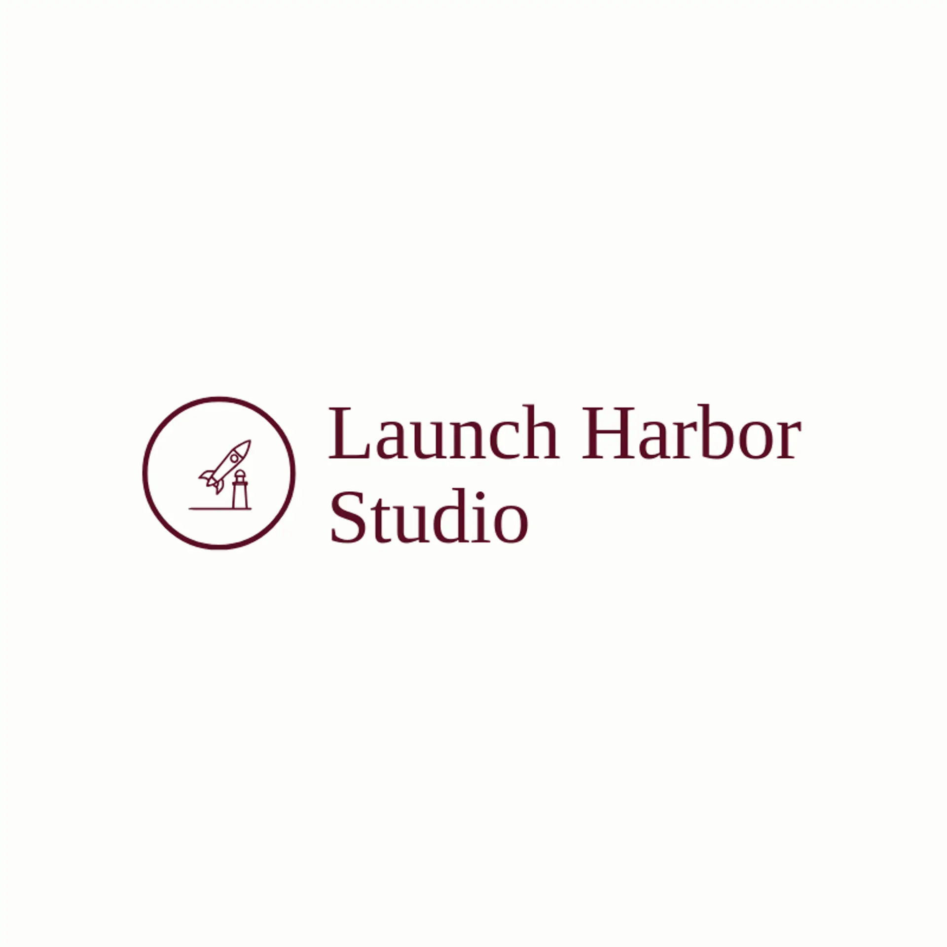 Launch Harbor Studio logo for launch