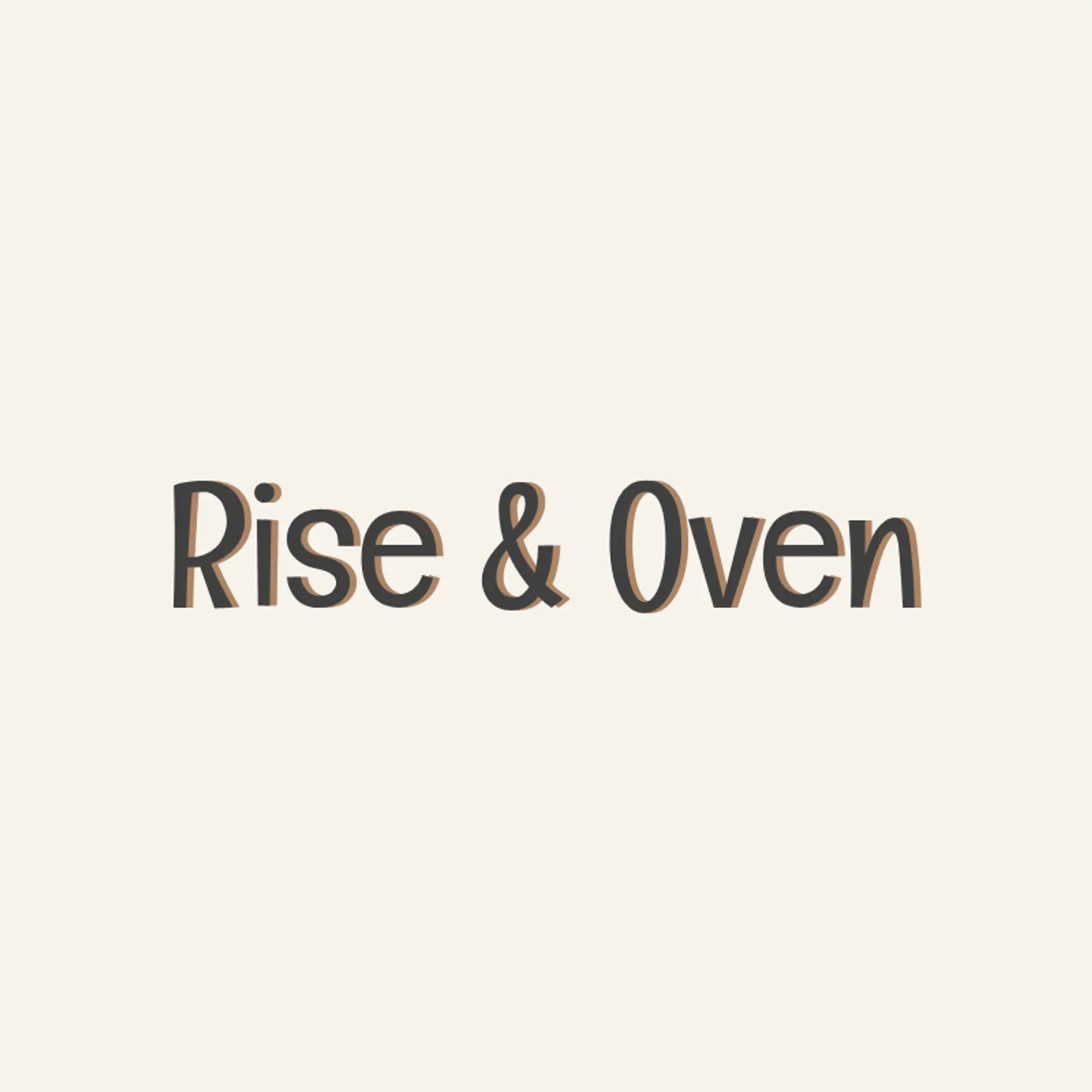 Urban Oven logo for modern bakery