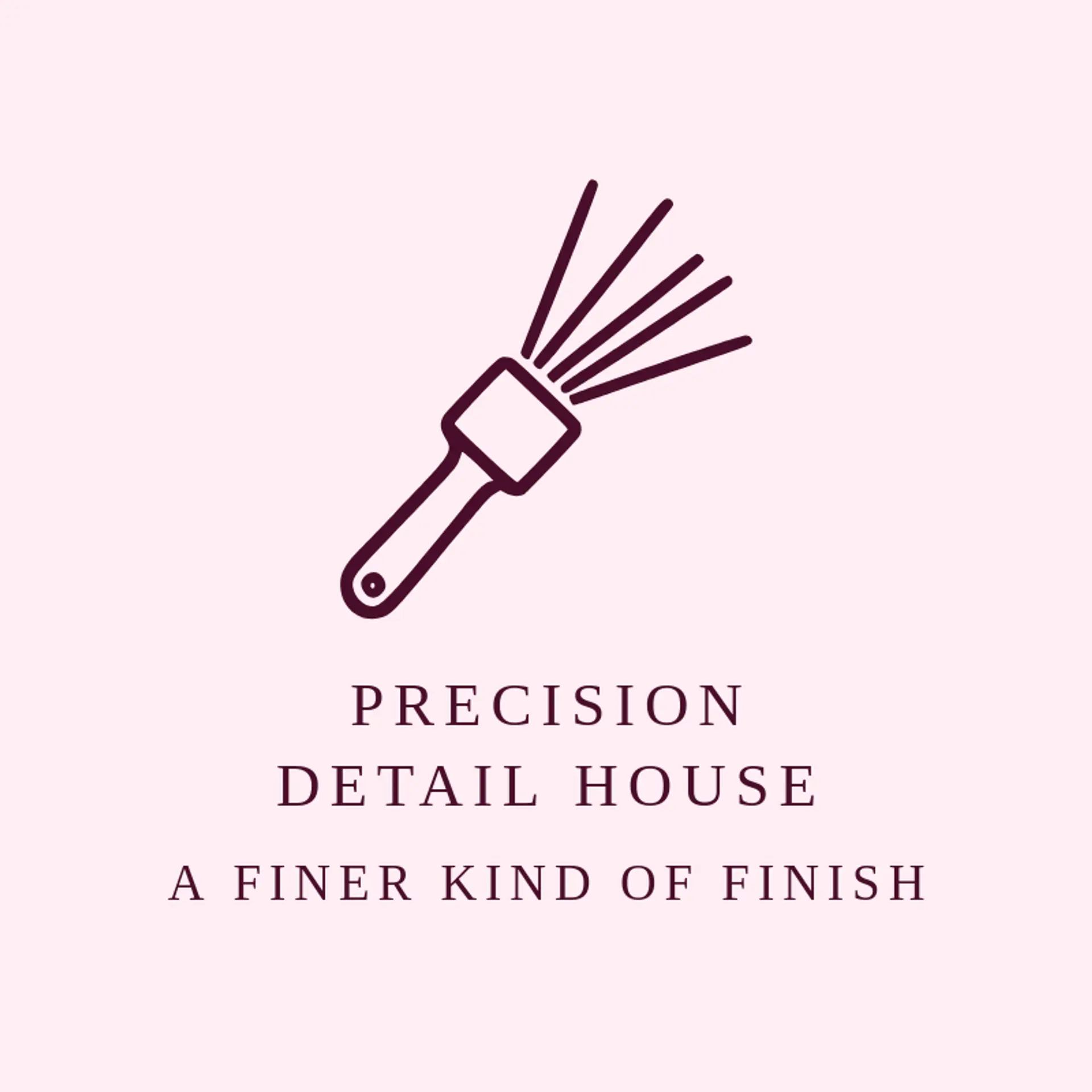 Precision Detail House logo for detail