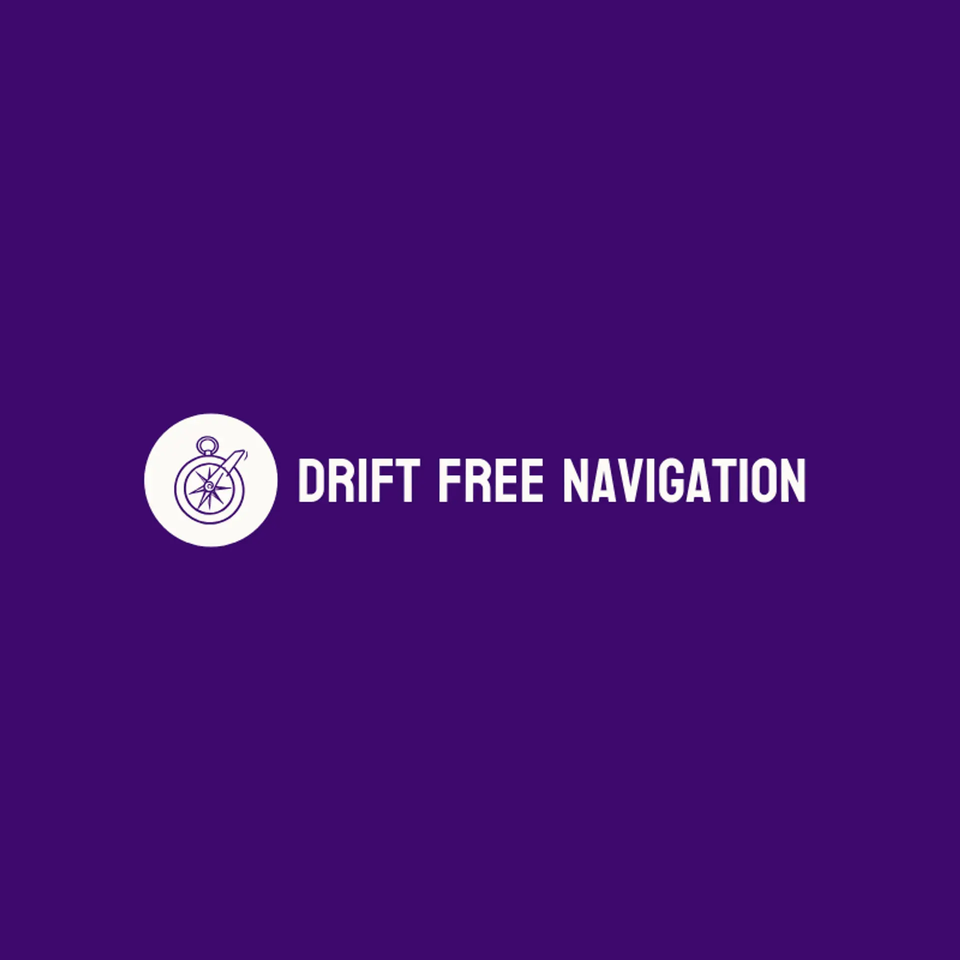Drift Free Navigation logo for compass