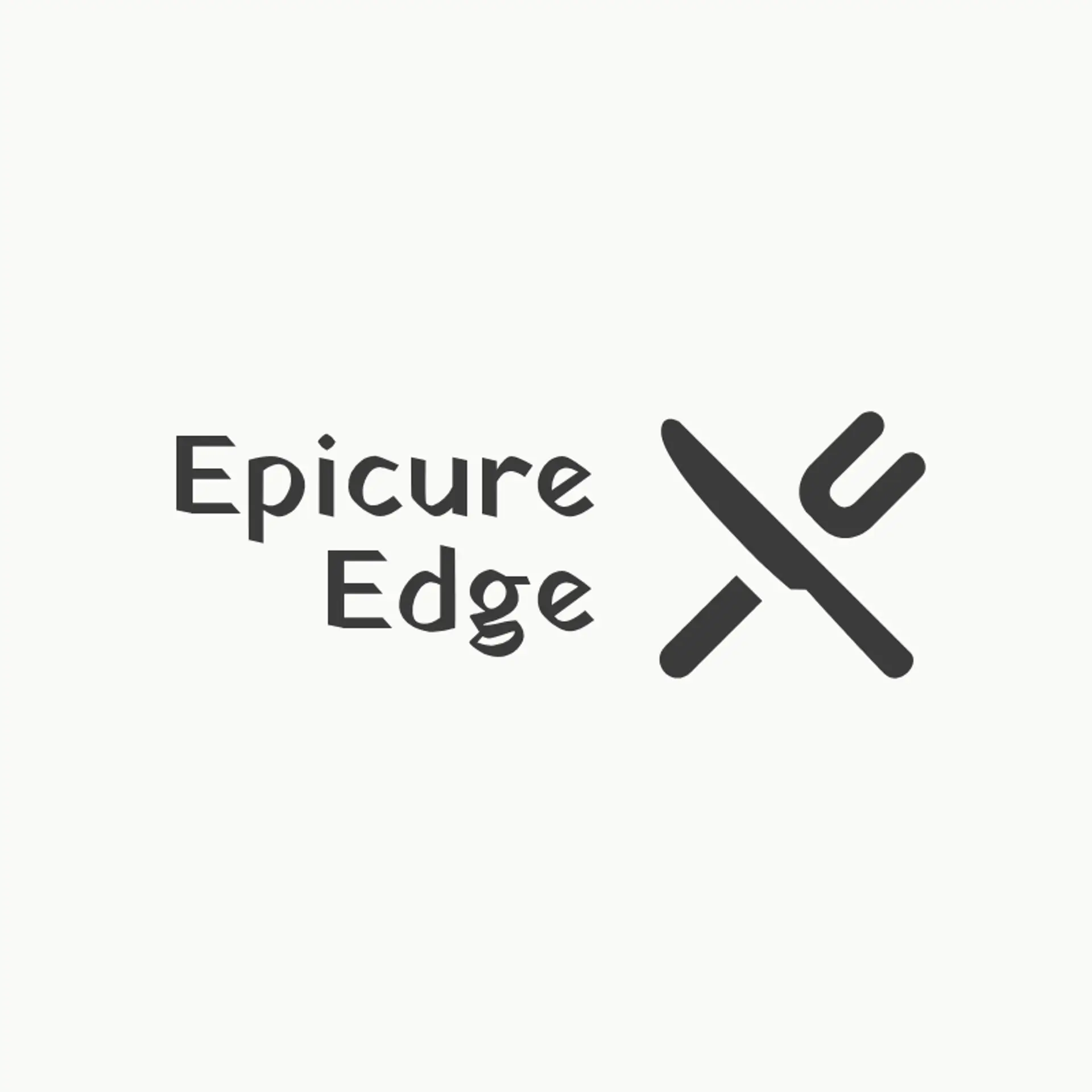 Epicure Edge logo for cool restaurant
