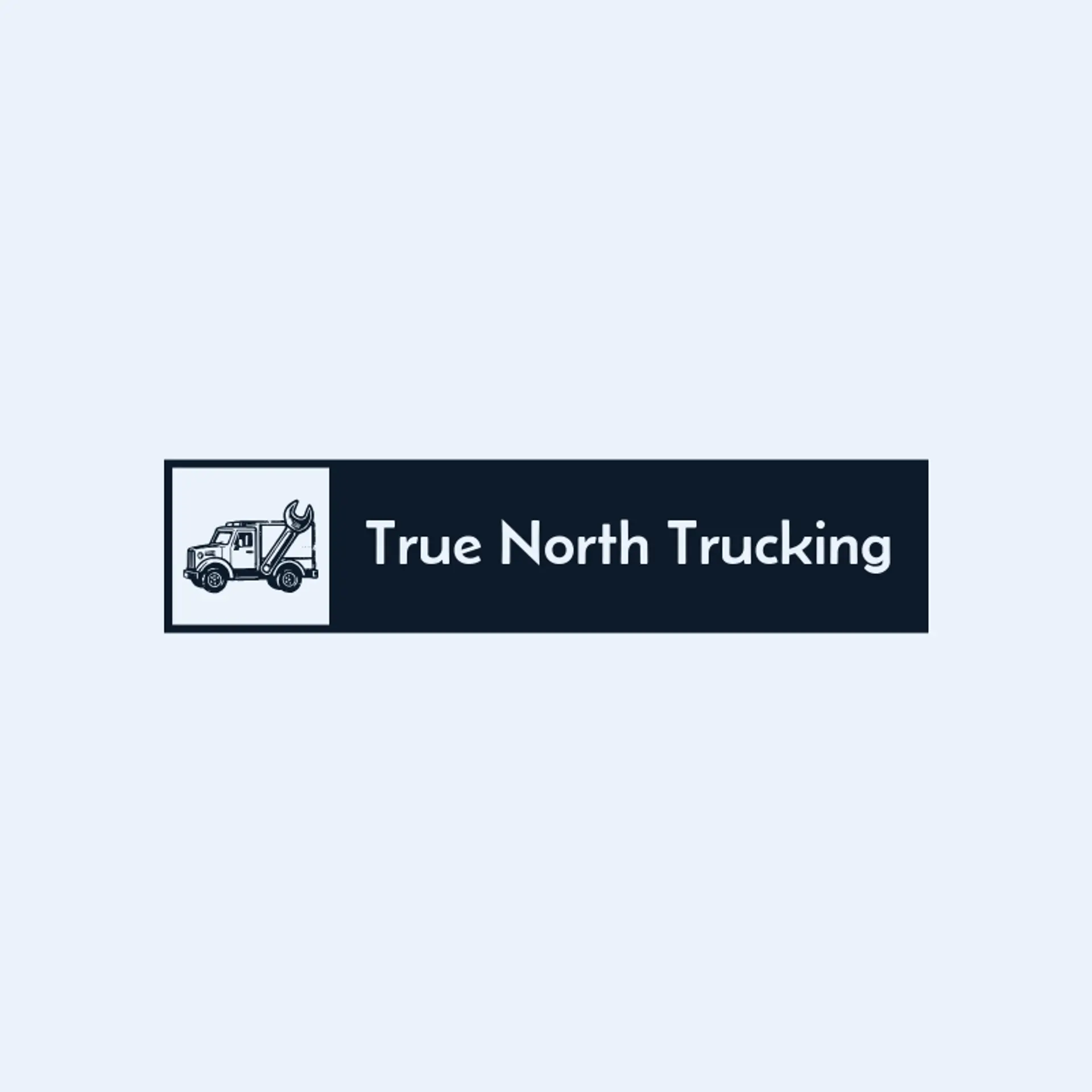 True North Trucking logo for truck