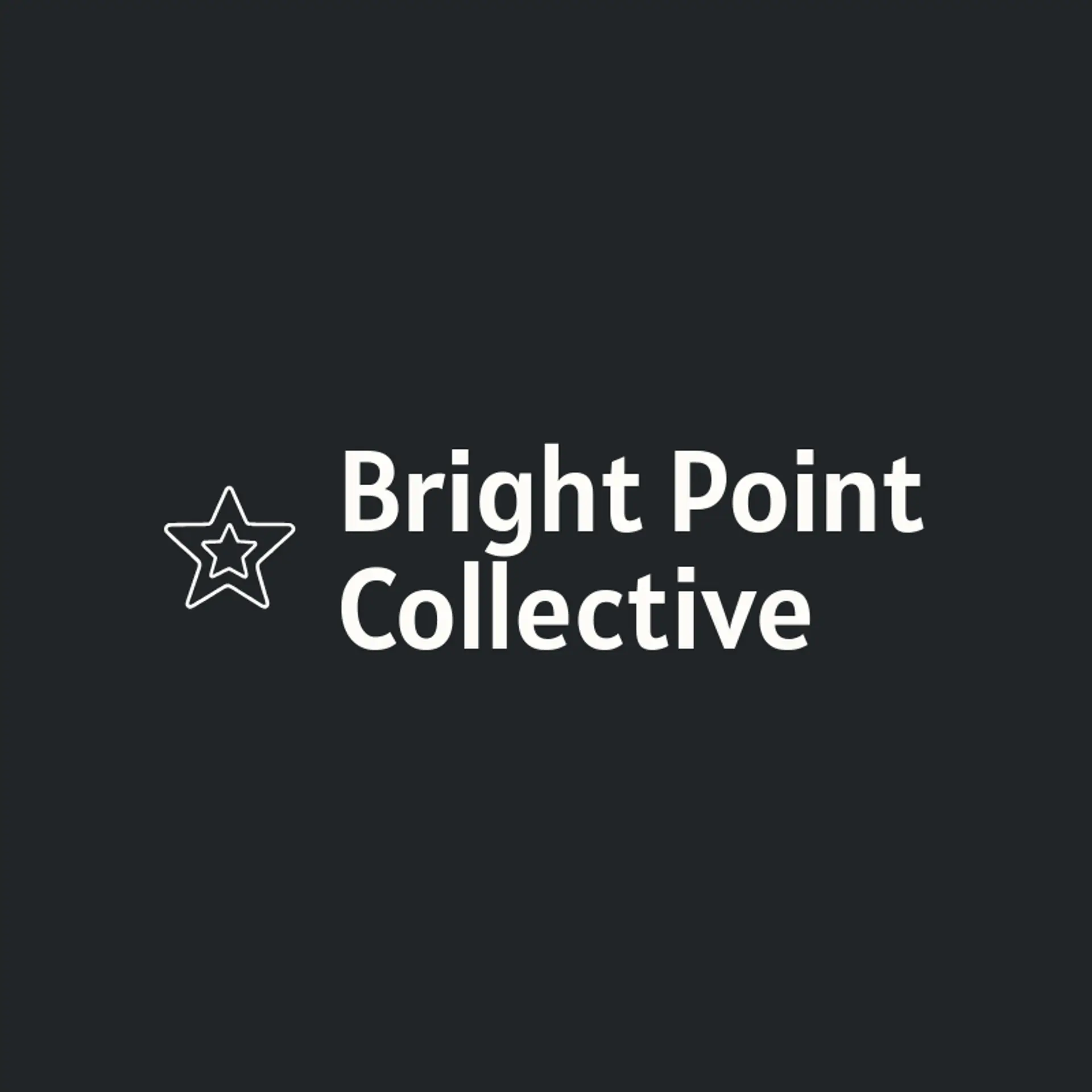 Bright Point Collective logo for pentagram