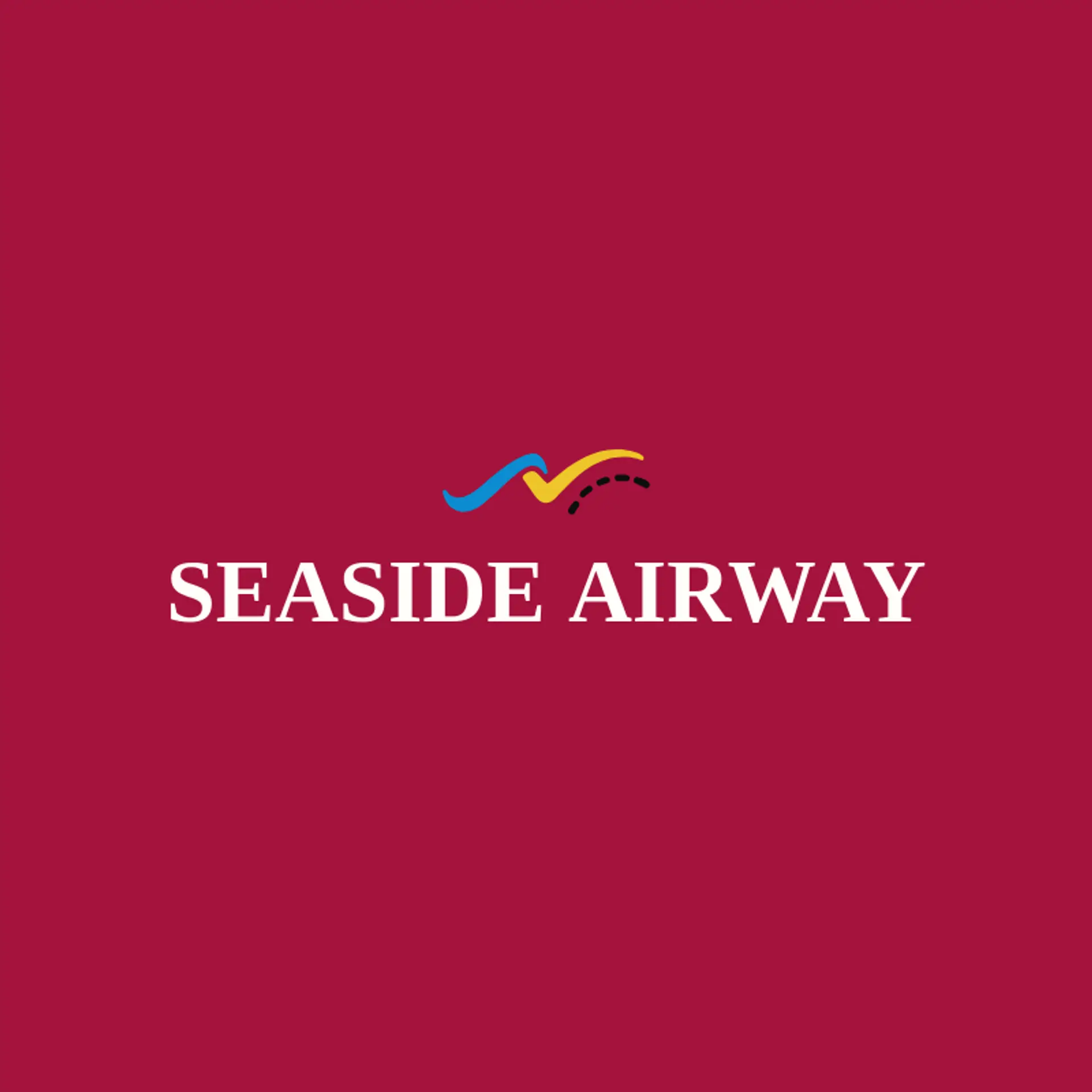 Seaside Airway logo for airport