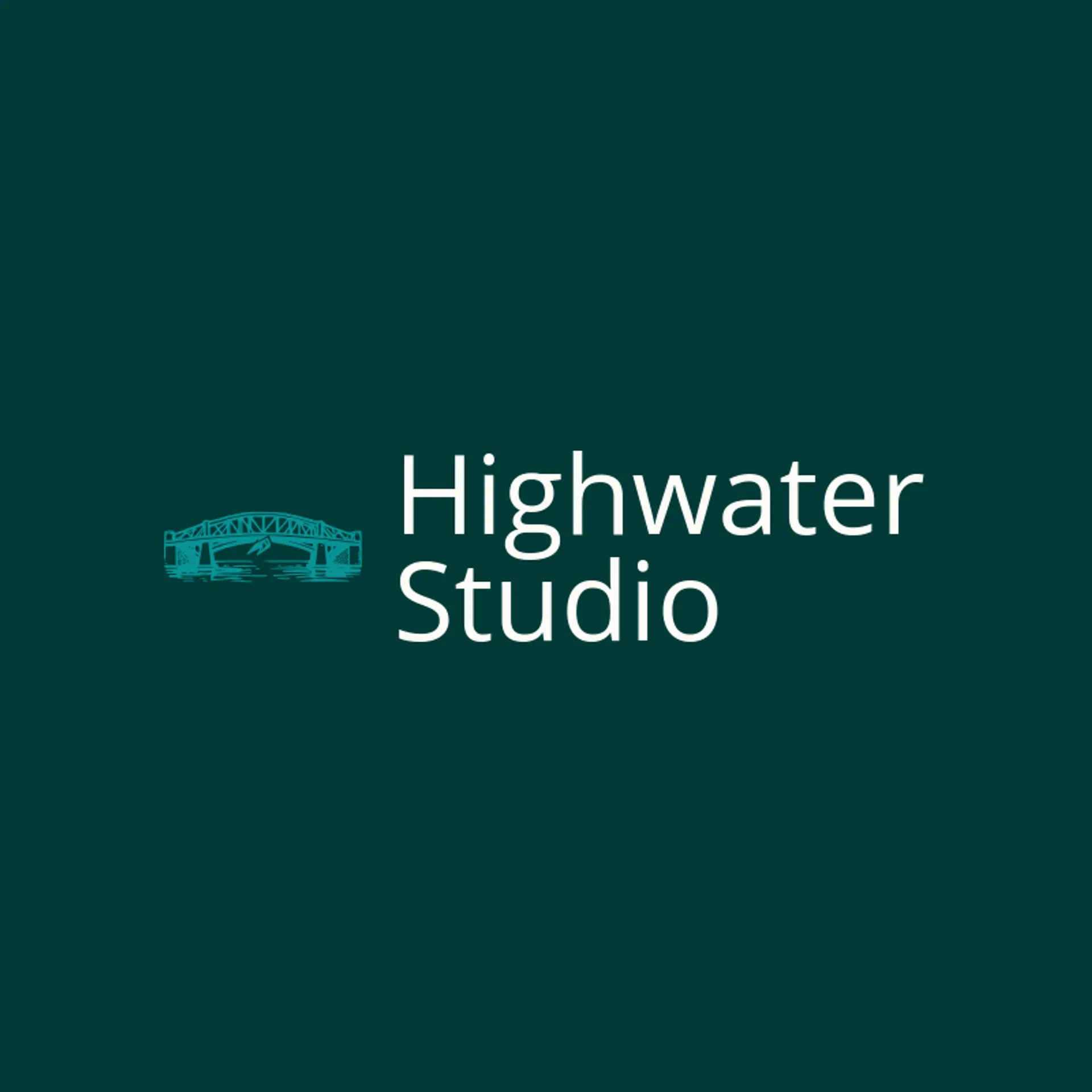 Highwater Studio logo for urban