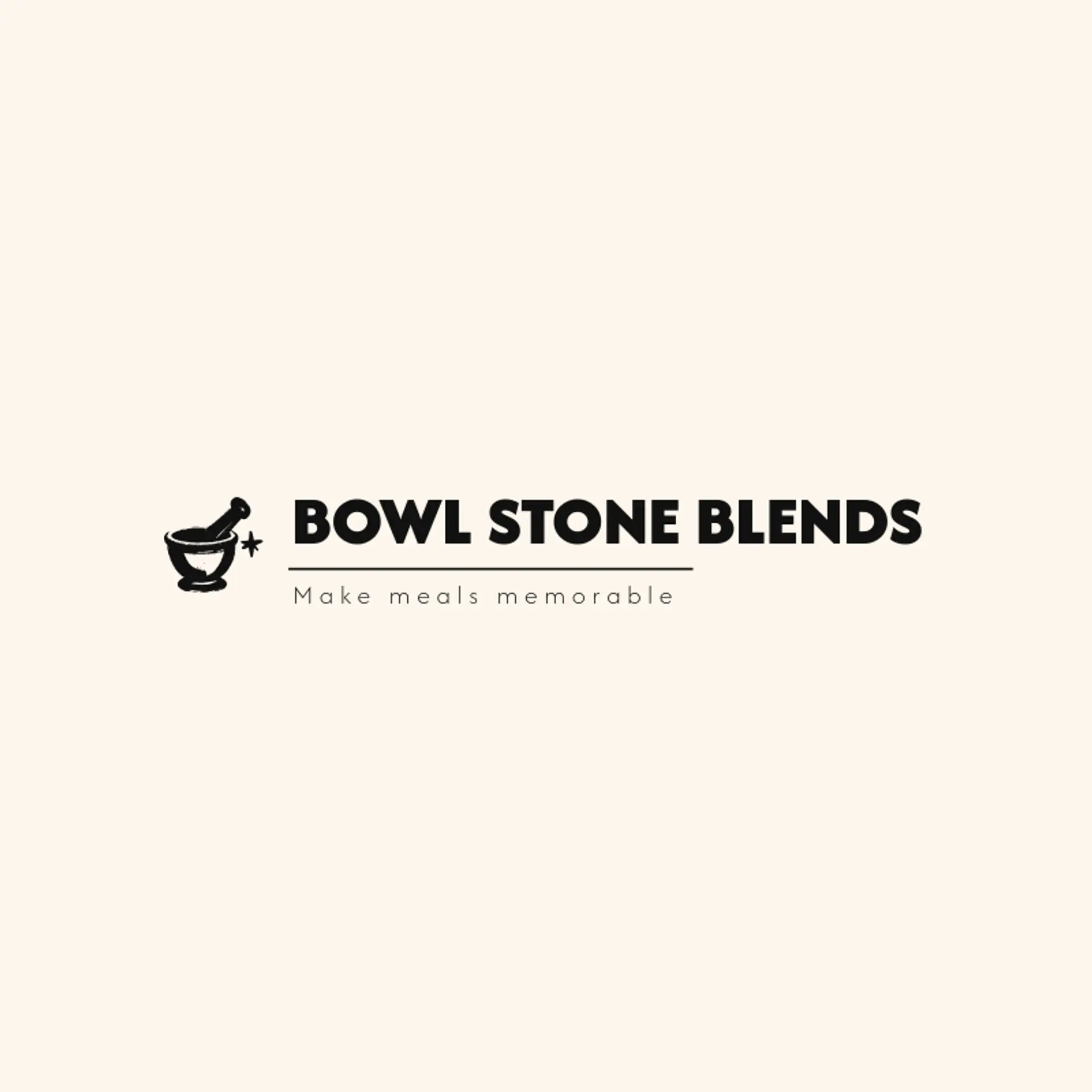Bowl Stone Blends logo for spice