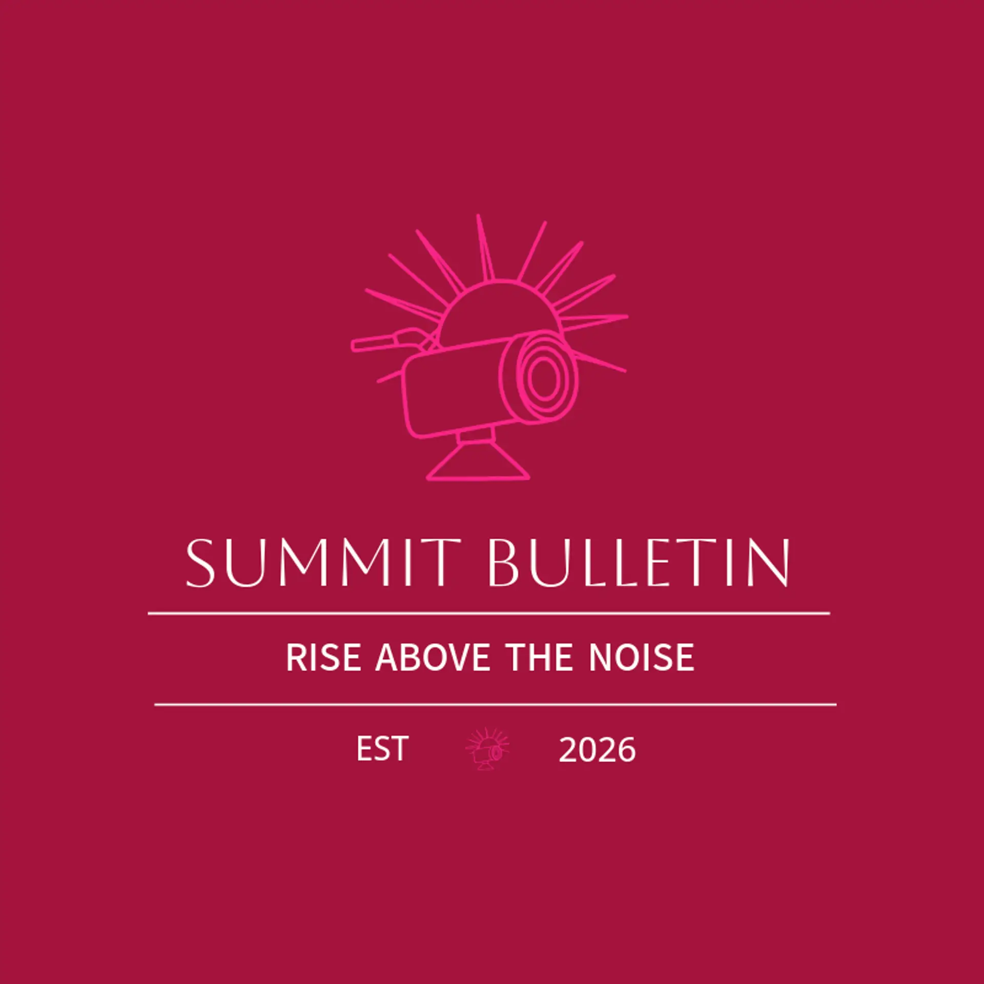Summit Bulletin logo for news channel