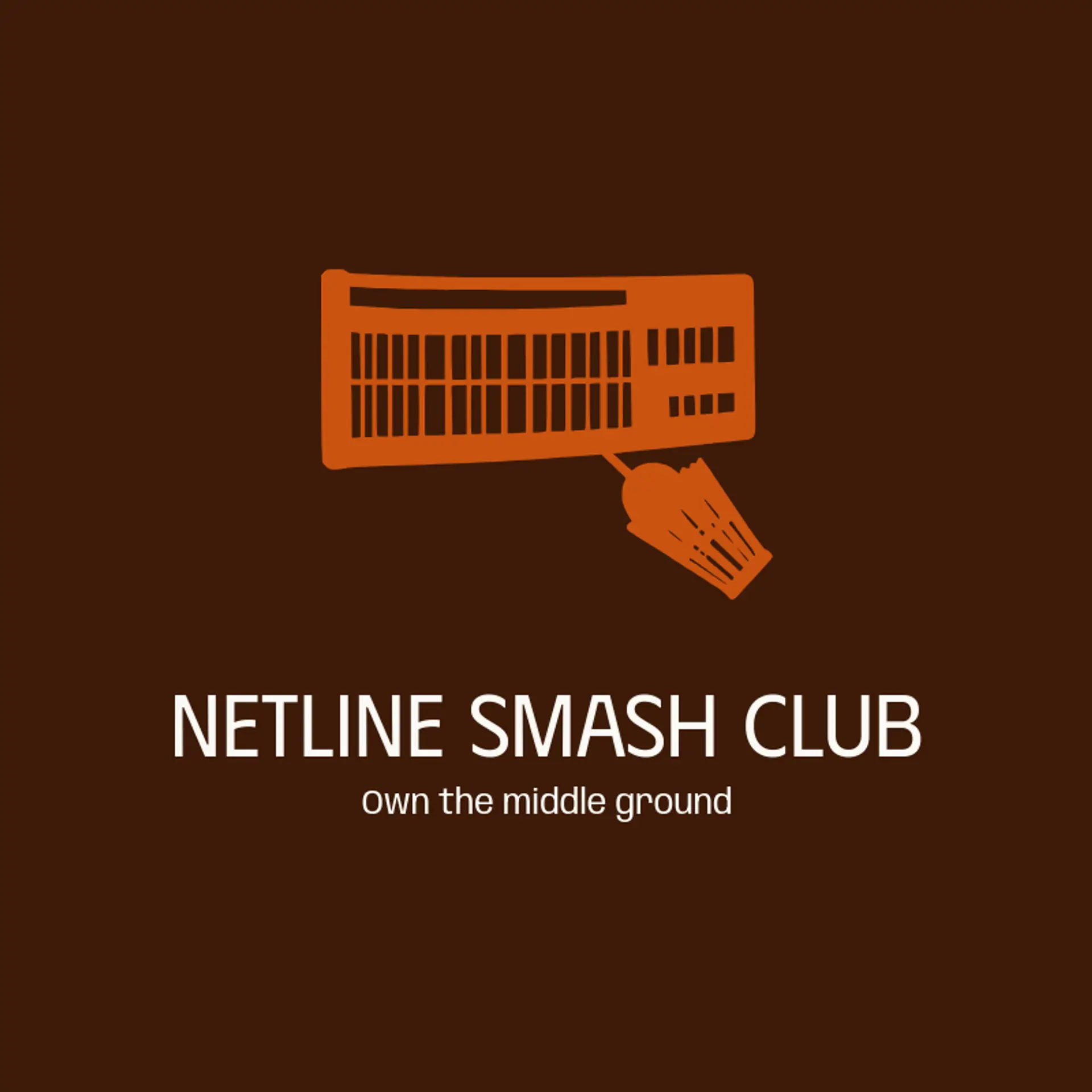 Netline Smash Club logo for badminton