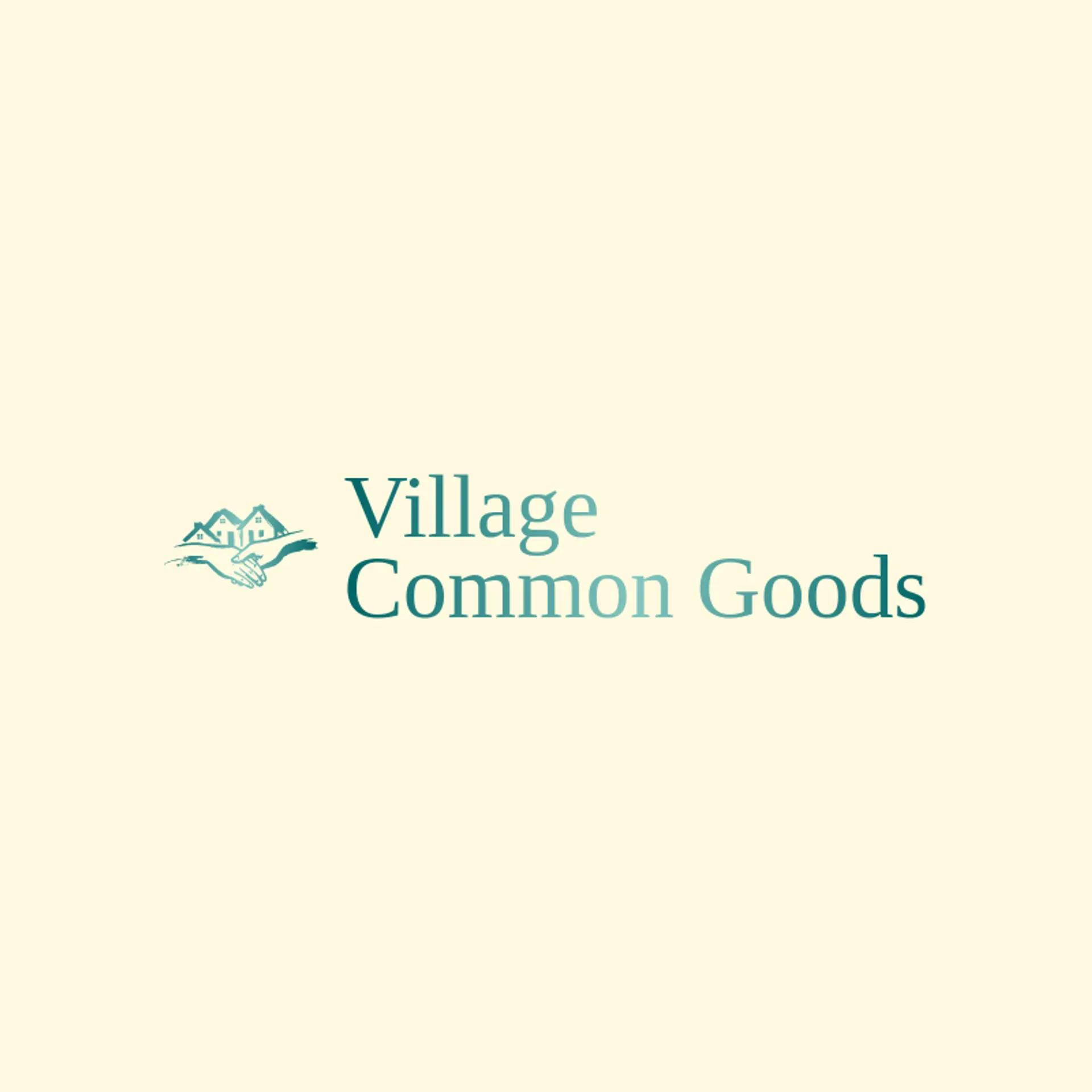 Village Common Goods logo for village