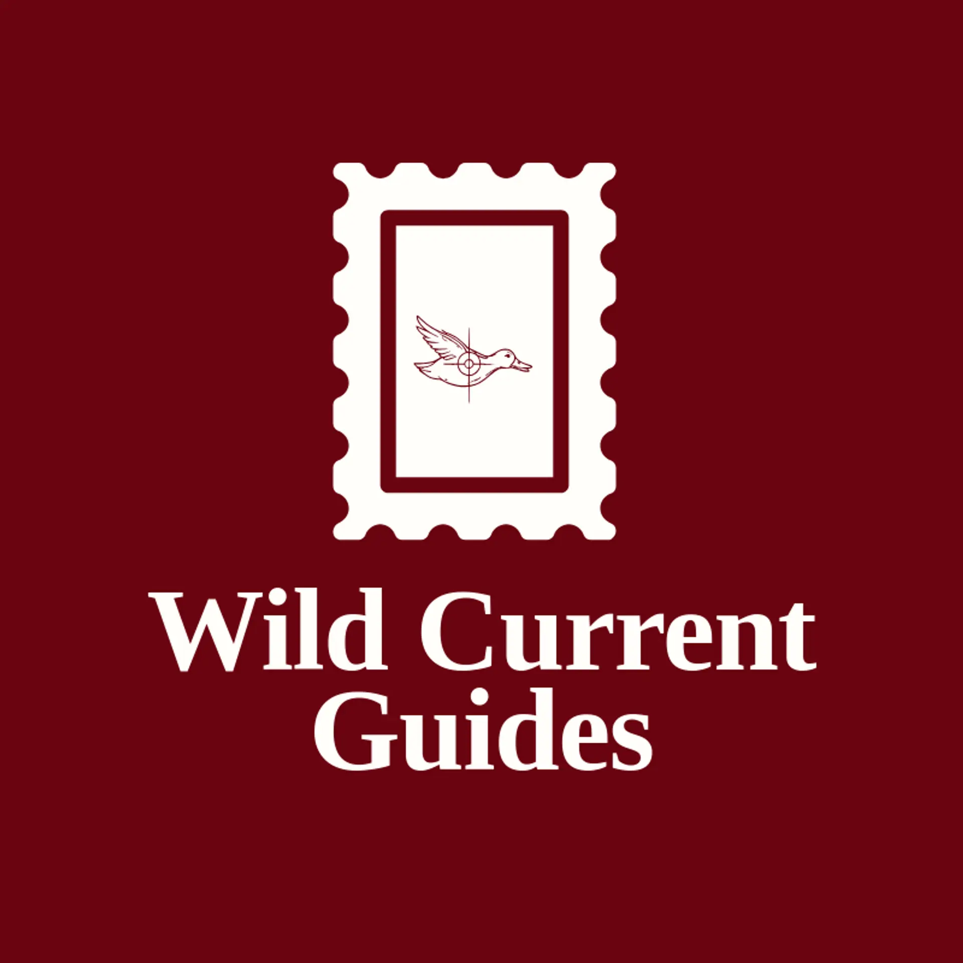 Wild Current Guides logo for duck hunting