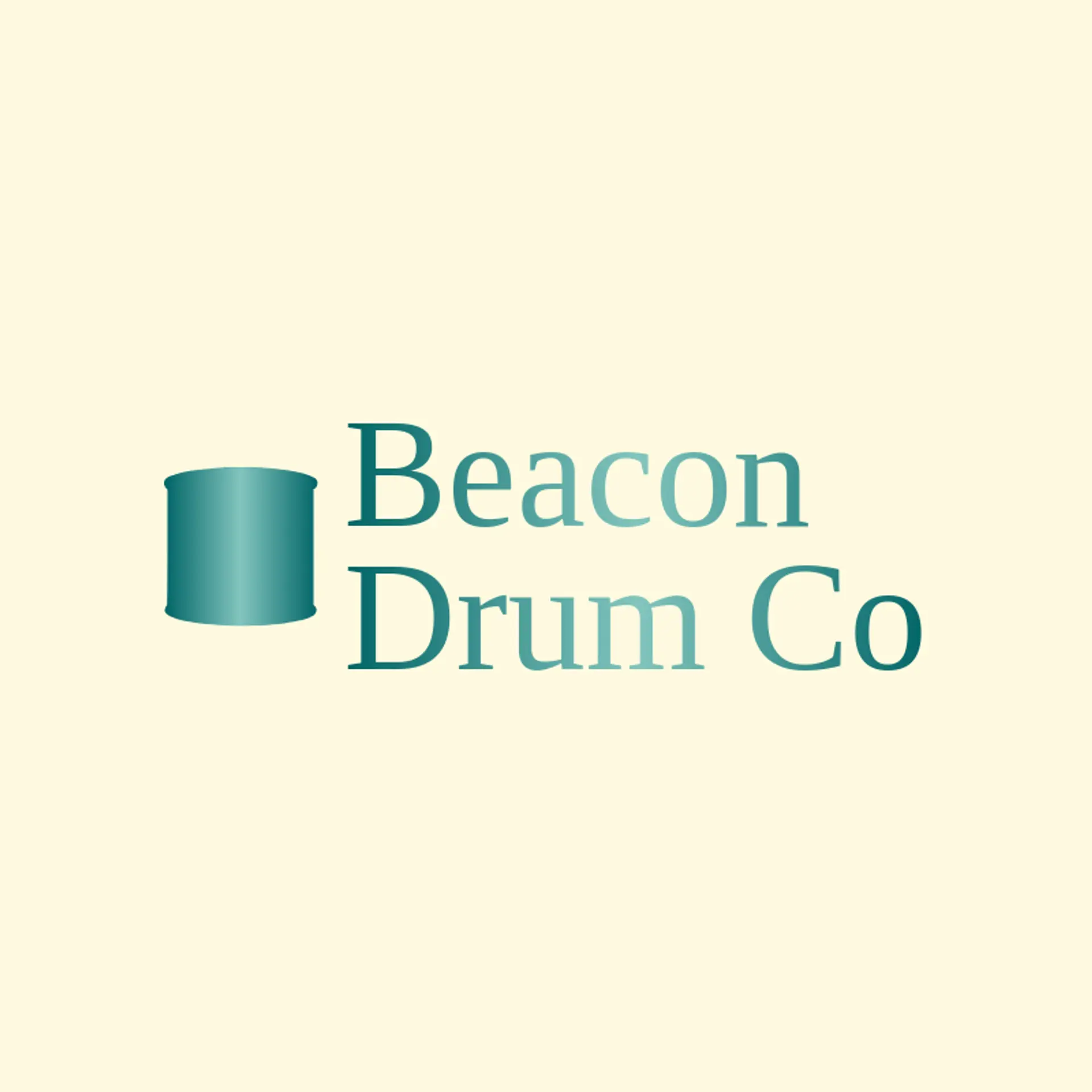Beacon Drum Co logo for drum