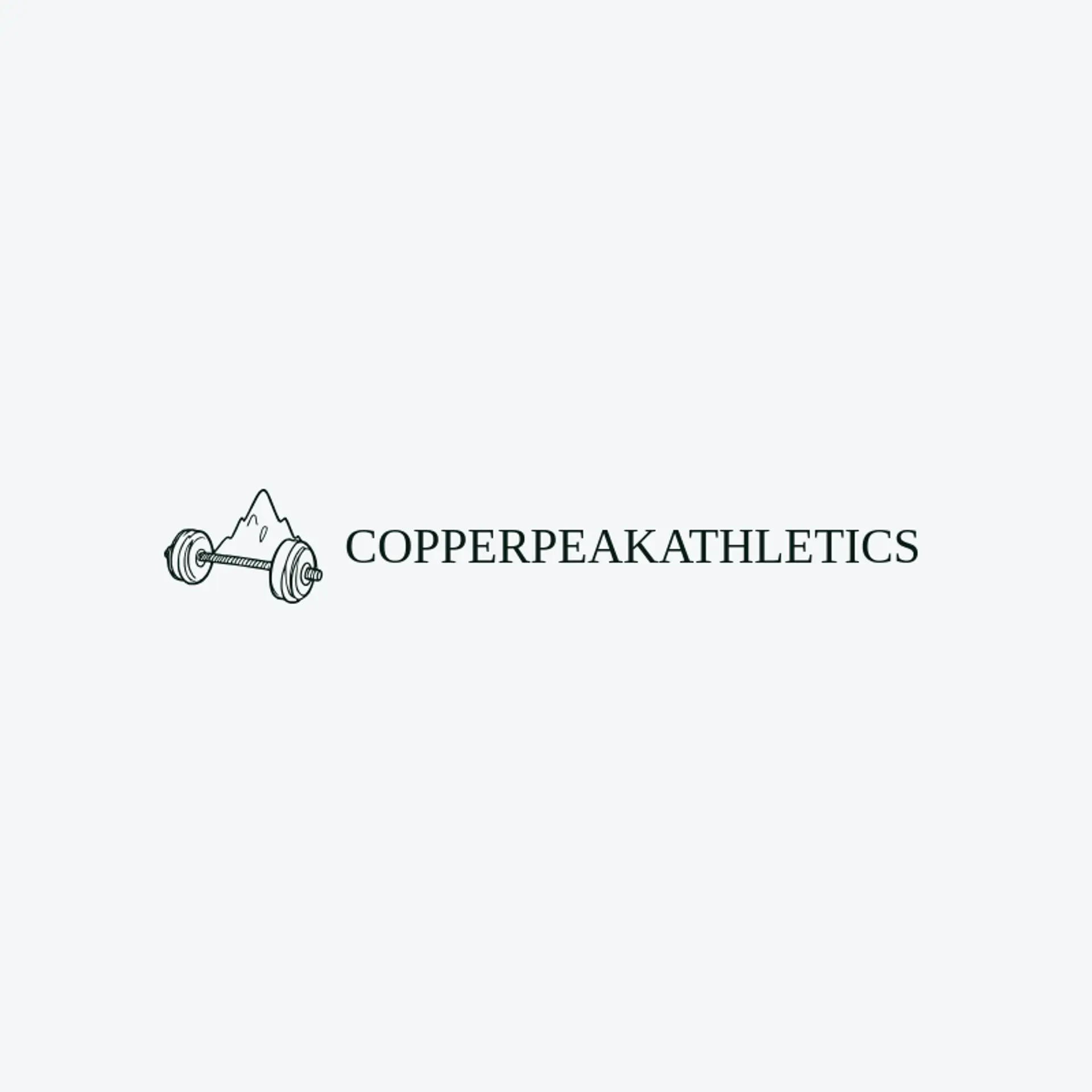 Copper Peak Athletics logo for weightlifting