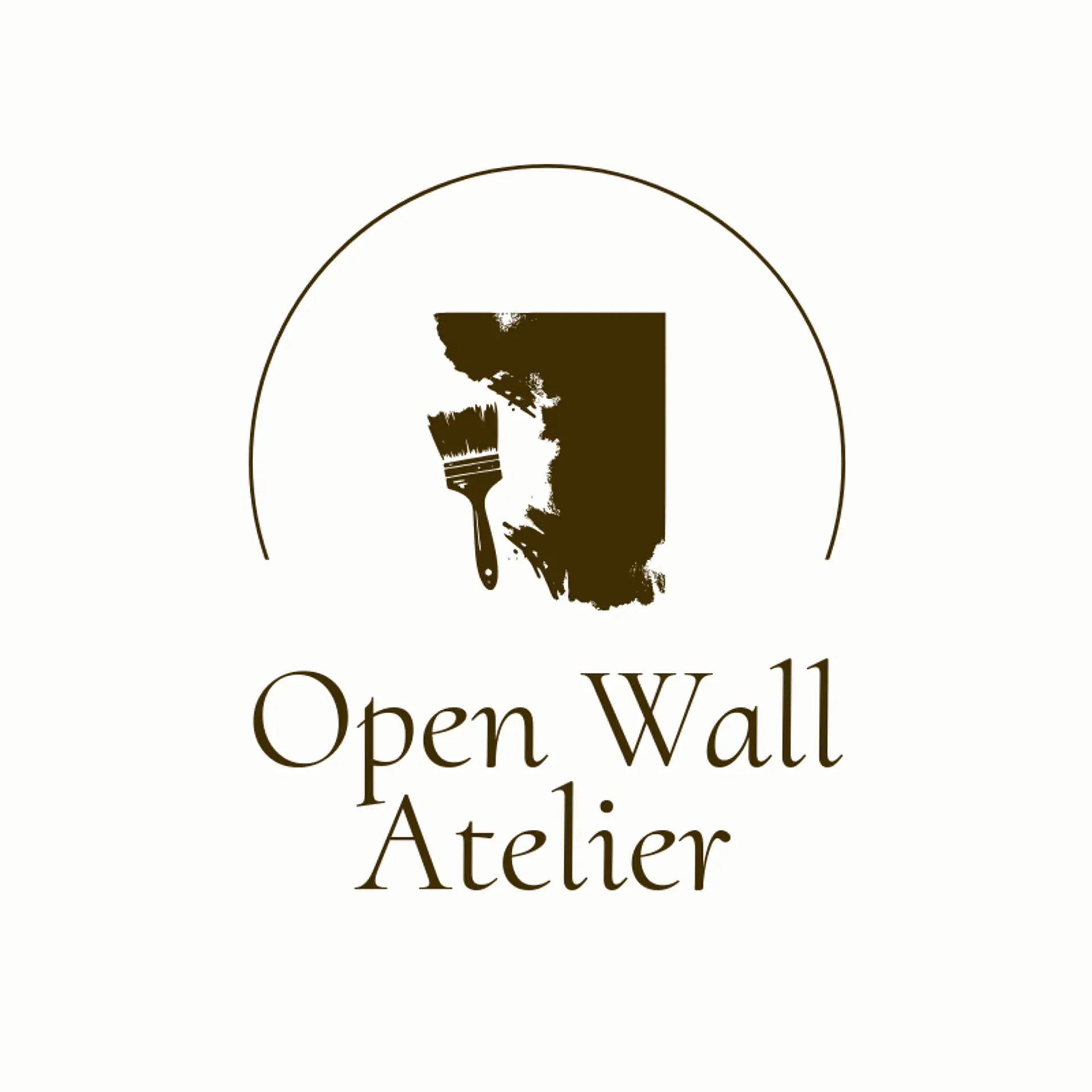 Open Wall Atelier logo for mural