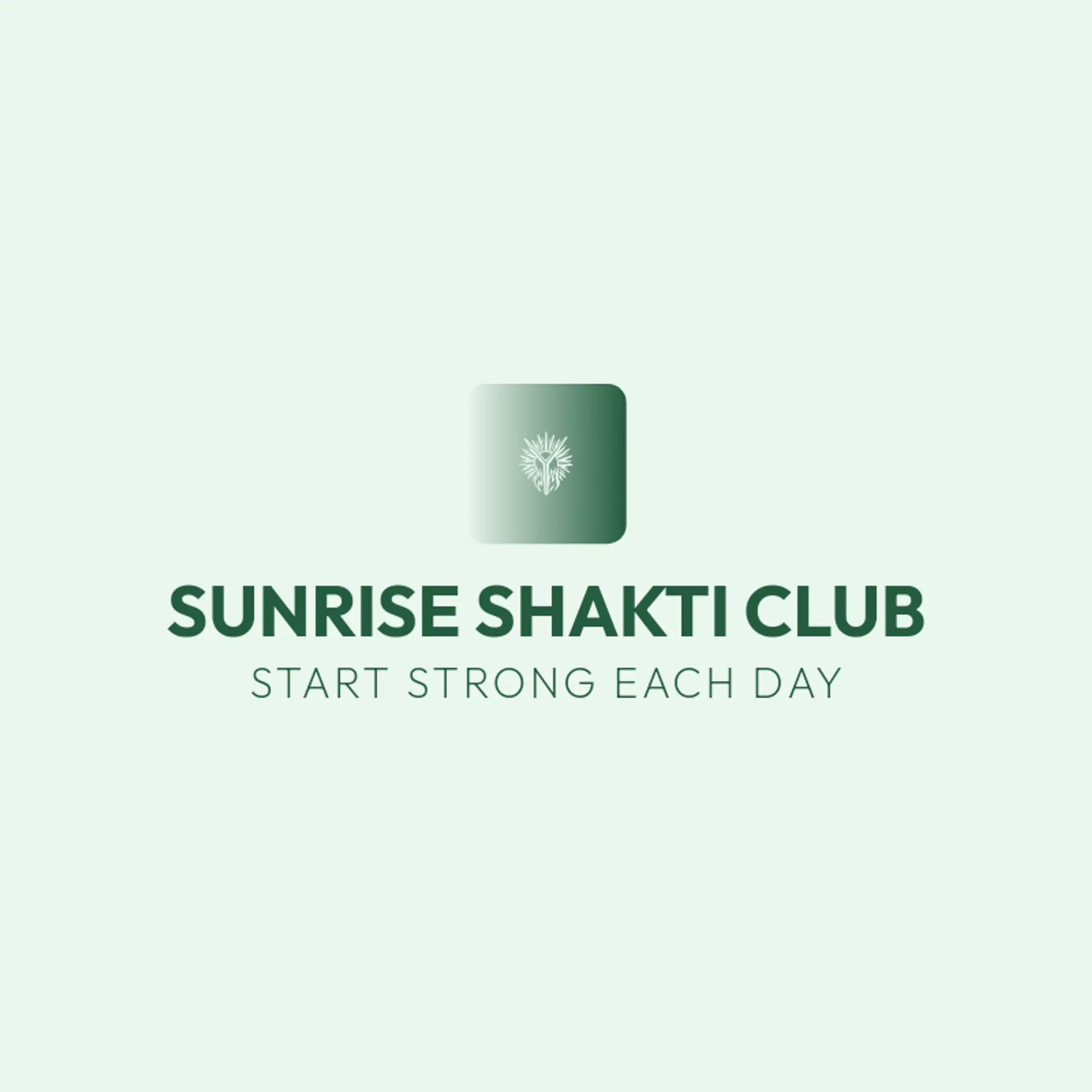 Sunrise Shakti Club logo for trishul