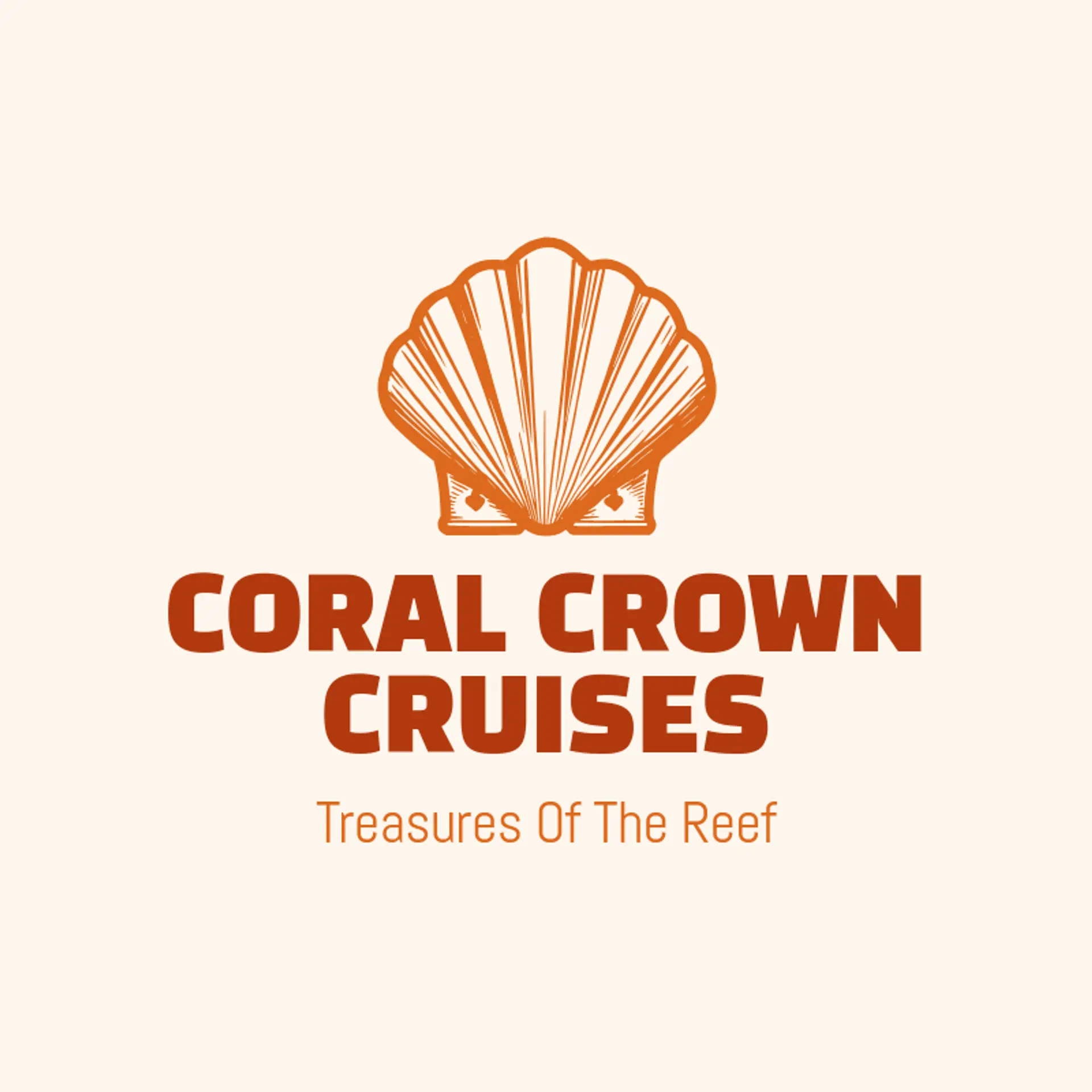 Coral Crown Cruises logo for cruise