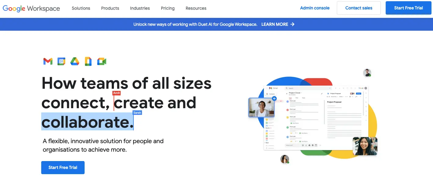 Google Workspace business email