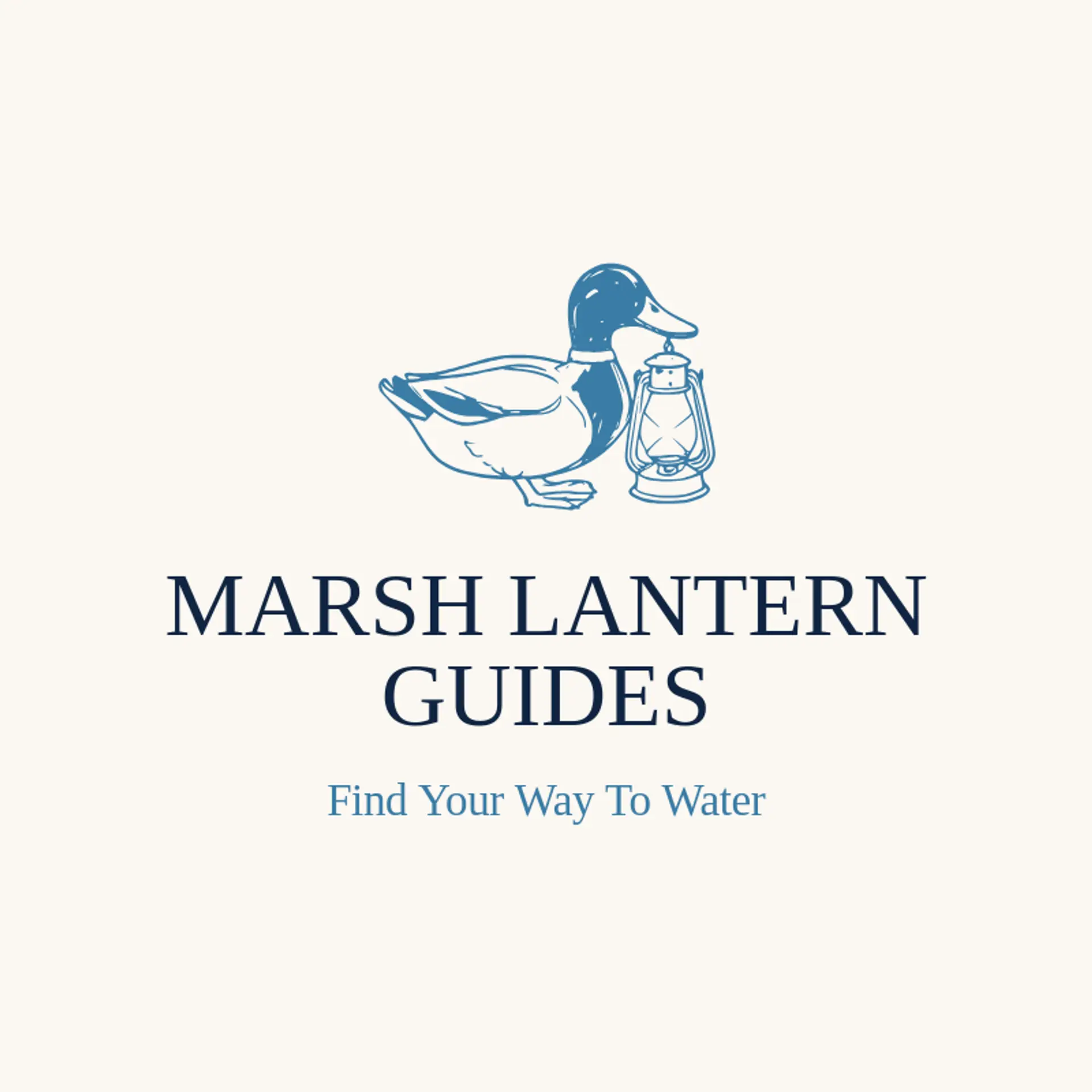 Marsh Lantern Guides logo for duck hunting